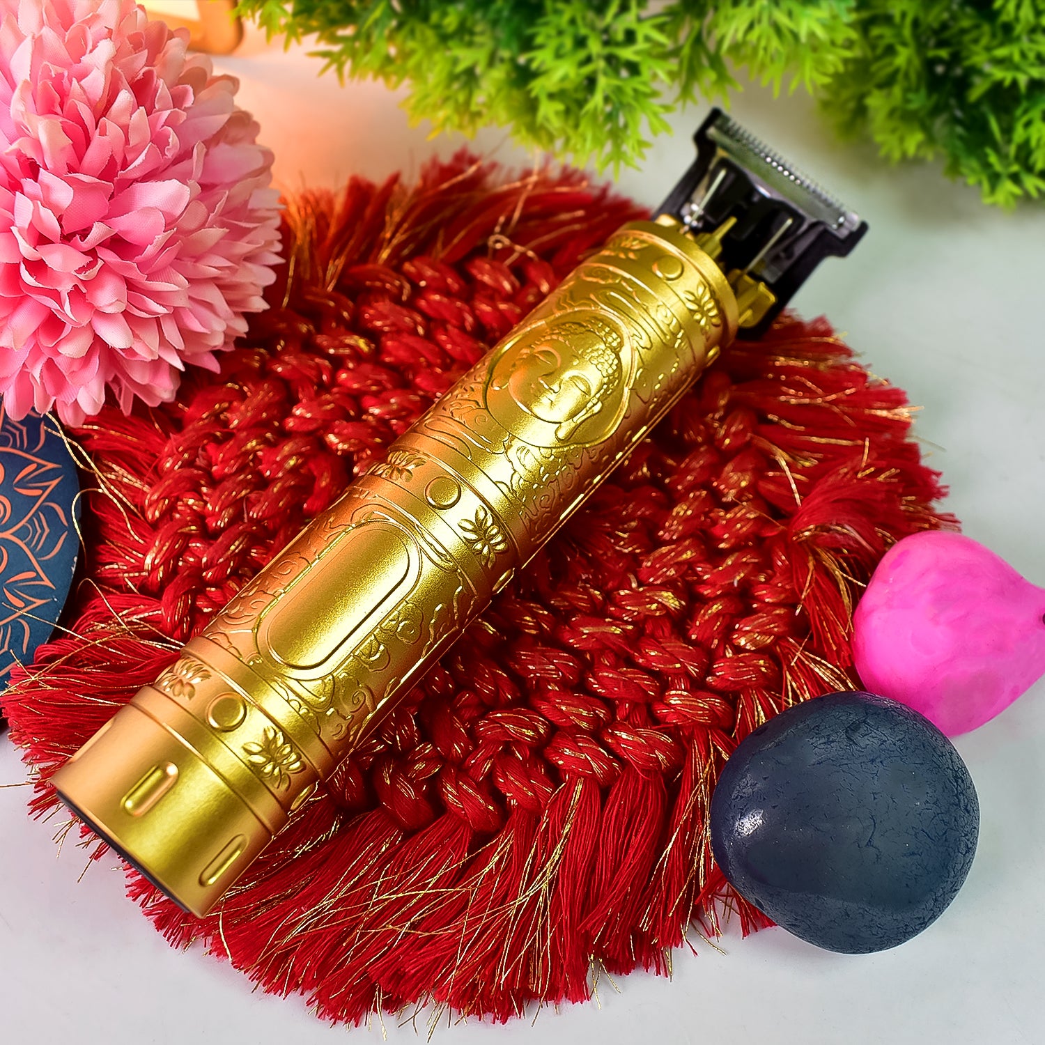 पुरुषों के लिए प्लास्टिक बॉडी हेयर ट्रिमर हेयरस्टाइल ट्रिमर, प्रोफेशनल हेयर क्लिपर, इलेक्ट्रिक शेविंग मशीन पुरुषों के लिए ड्राई शेविंग - हेयर शेविंग और ट्रिमिंग दाढ़ी 4 एडजस्टेबल ब्लेड क्लिपर, ऑयल, क्लीनिंग ब्रश के साथ