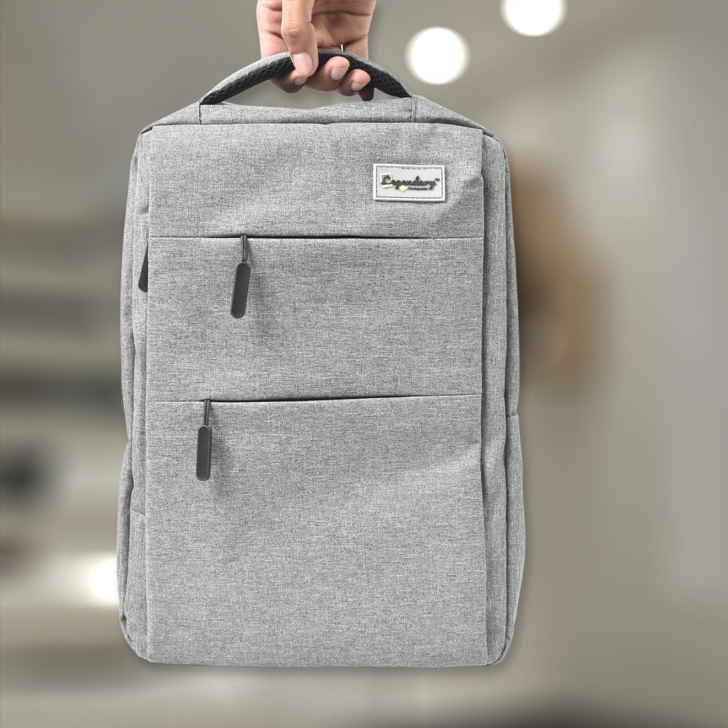 Laptop Backpack / Office Bag / School Bag / College Bag / Business Bag / Travel Backpack (1 Pc / Shoulder Belt / Strap Not Included)