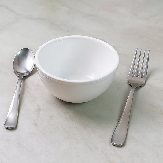 Melamine Small Serving Bowl Front View
