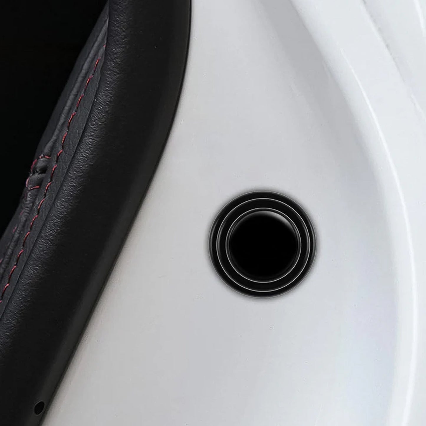 Side view of Rubber Car Door Shock Absorber Sticker