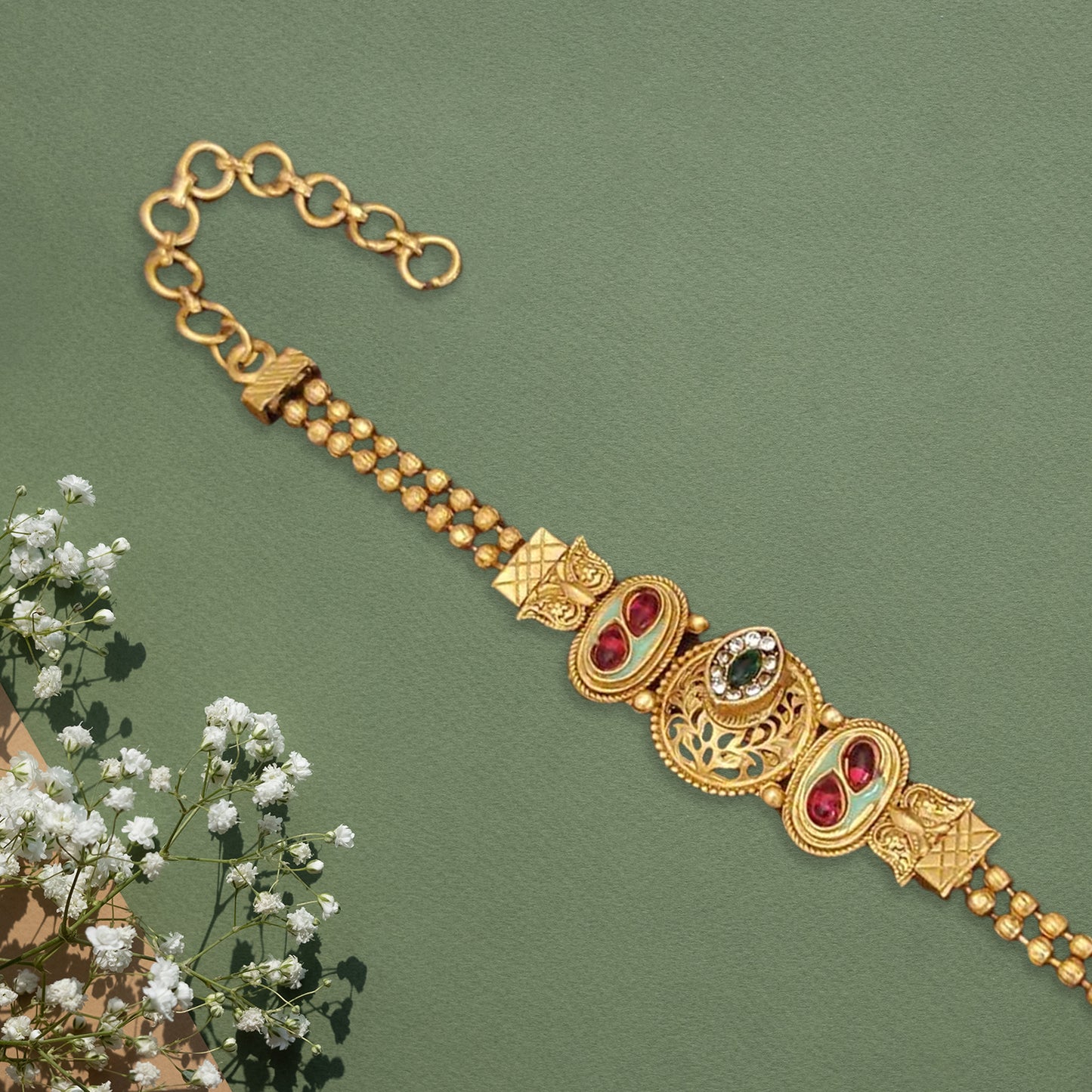 Glamour Gold-Plated Bracelet
