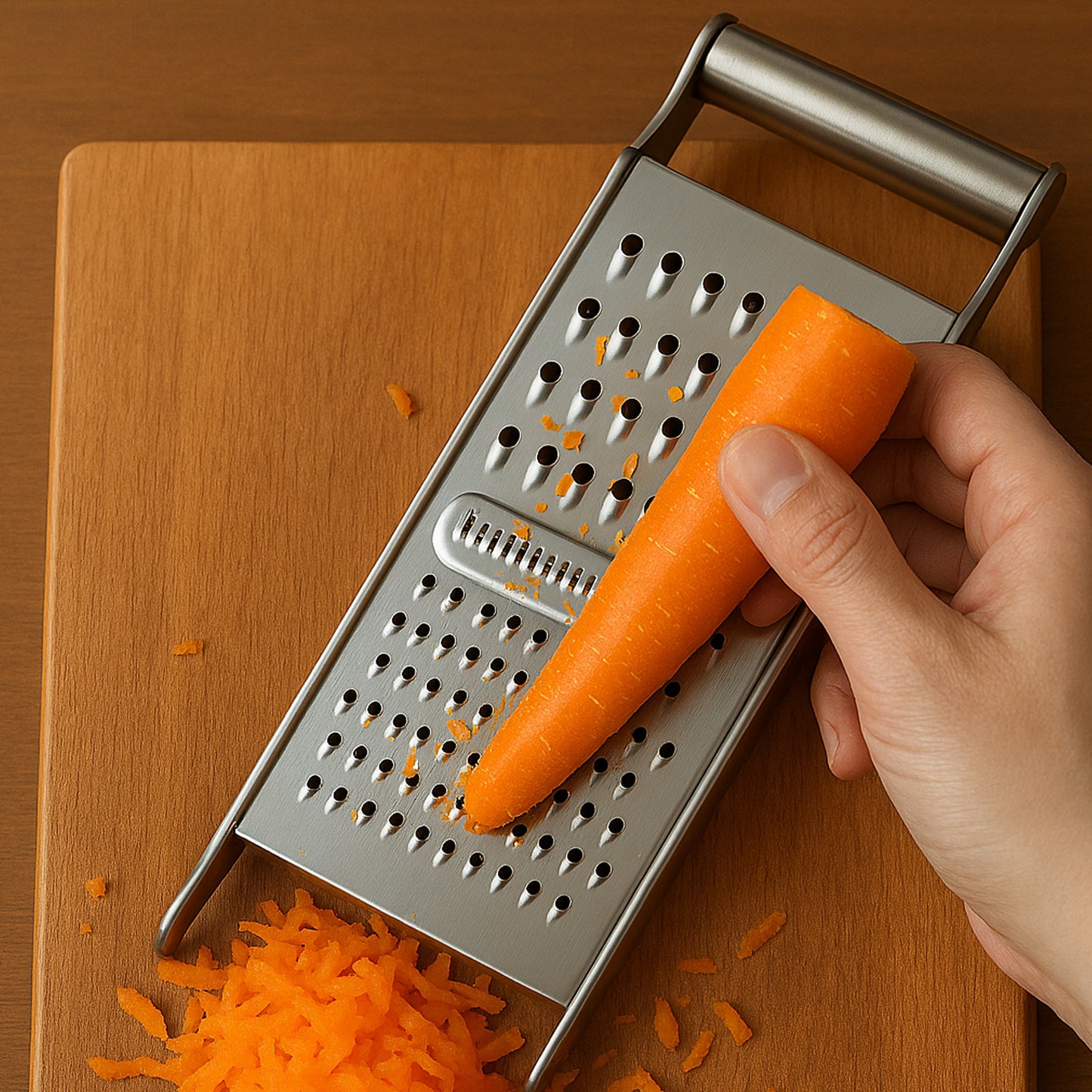 Apex Stainless Steel Grater & Slicer (3 in 1)