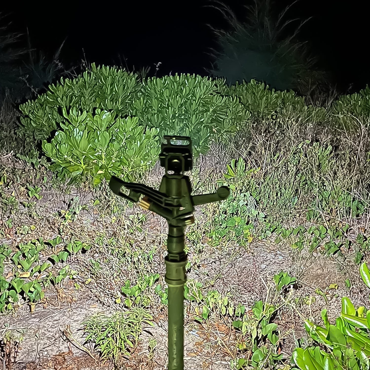 LED Battery Operated Keychain Flashlight with Folding Bracket Bottle Opener (1 Pc)