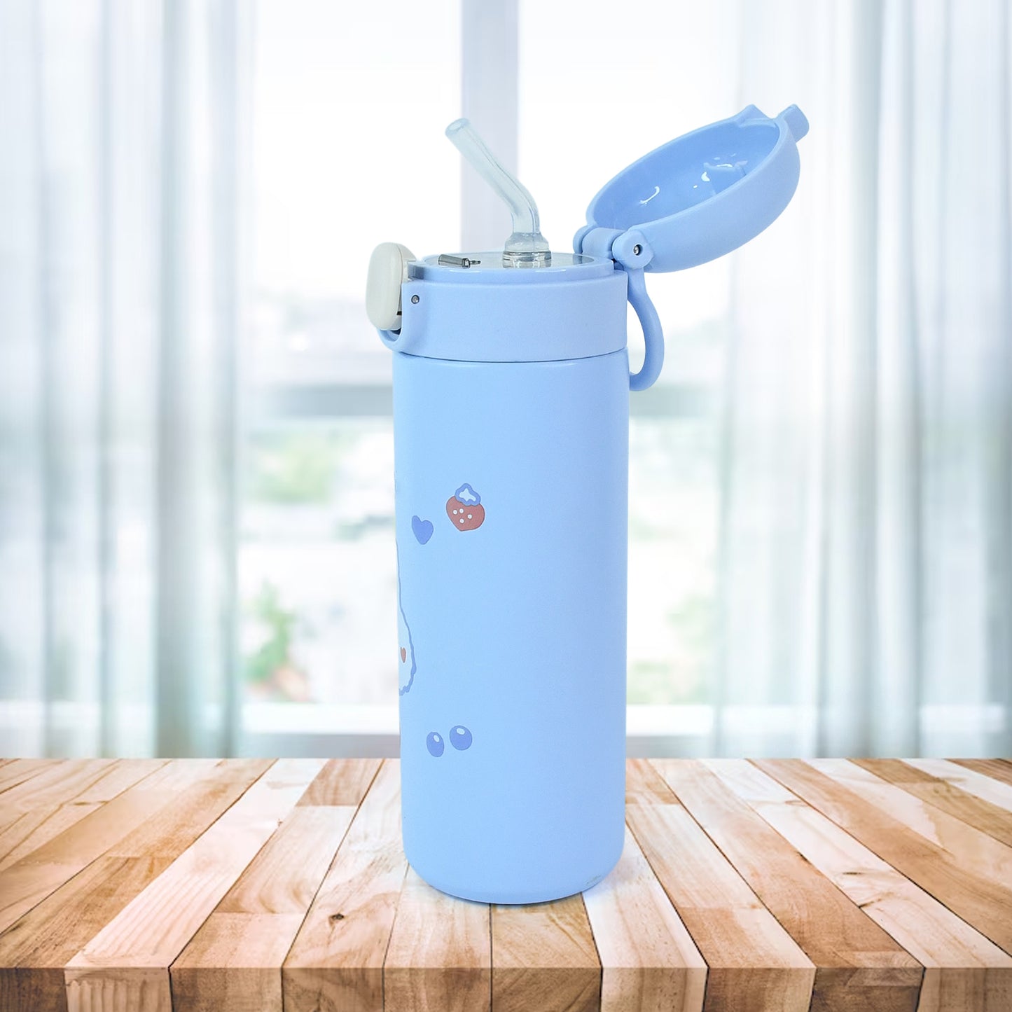Double walled Stainless Steel Water Bottle (400 ML Approx)