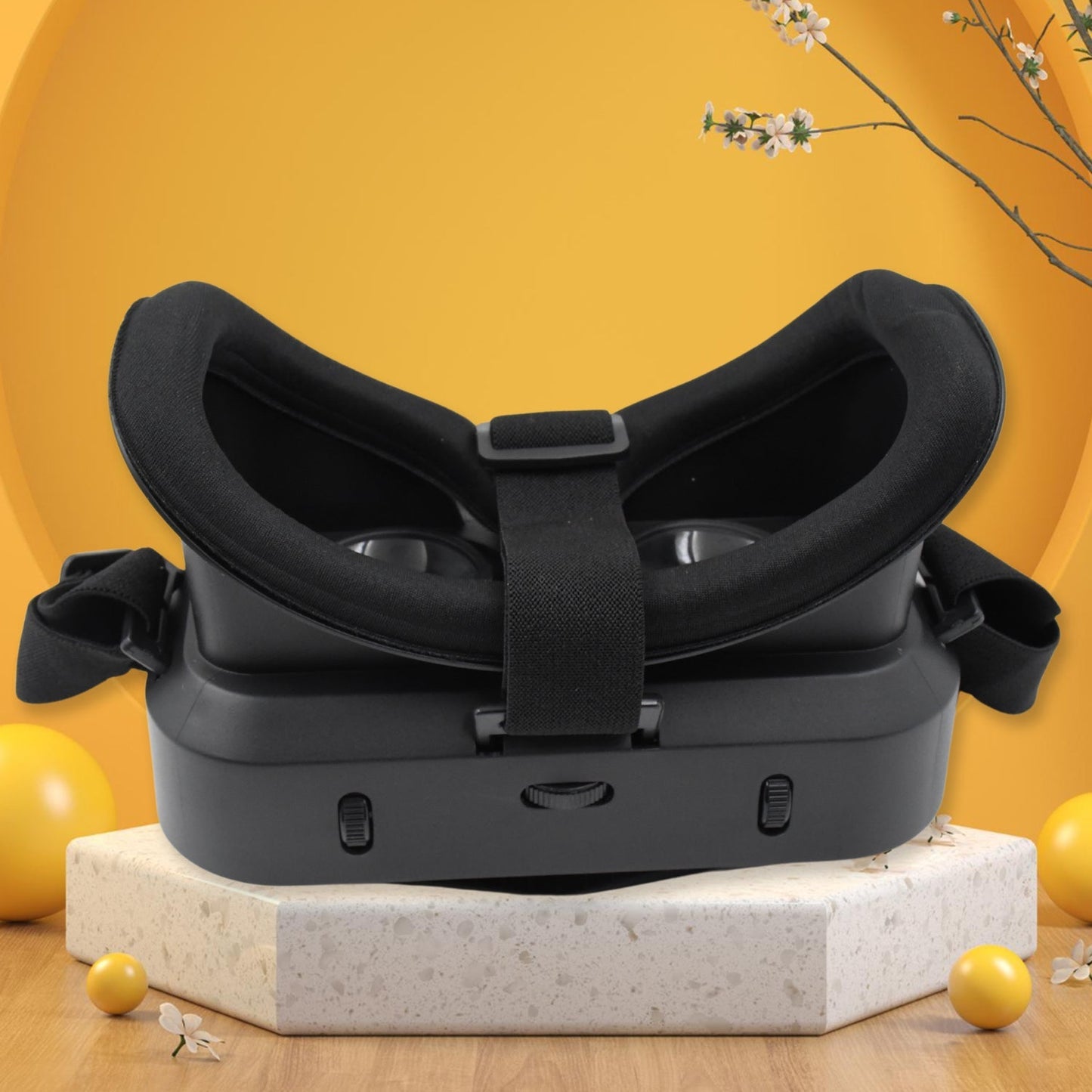 3d VR Headset Compatible with iPhone & Android Virtual Reality VR Box (1 Pc)