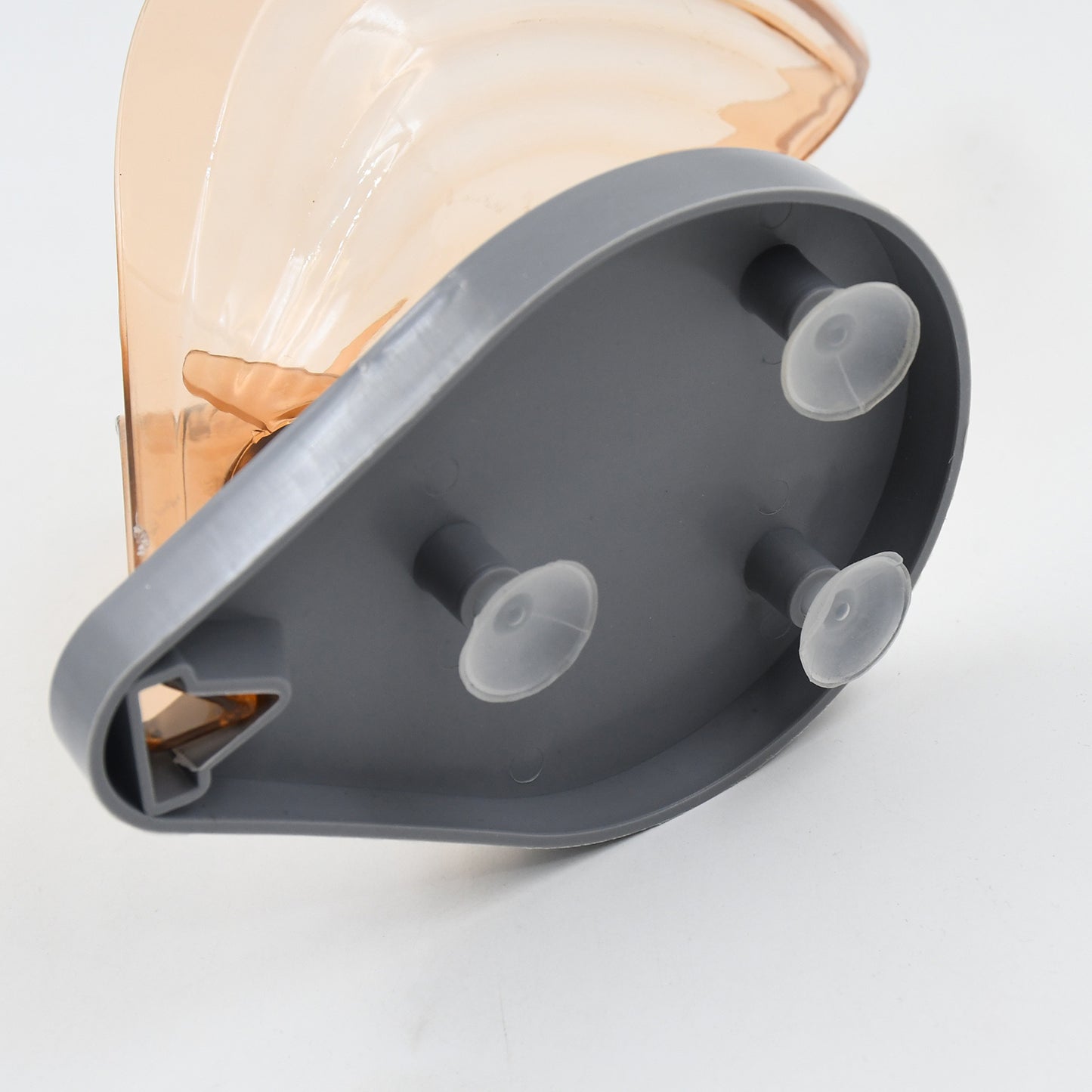 प्लास्टिक पत्ती आकार साबुन बॉक्स, साबुन धारक (1 पीसी / रंग बॉक्स के साथ)