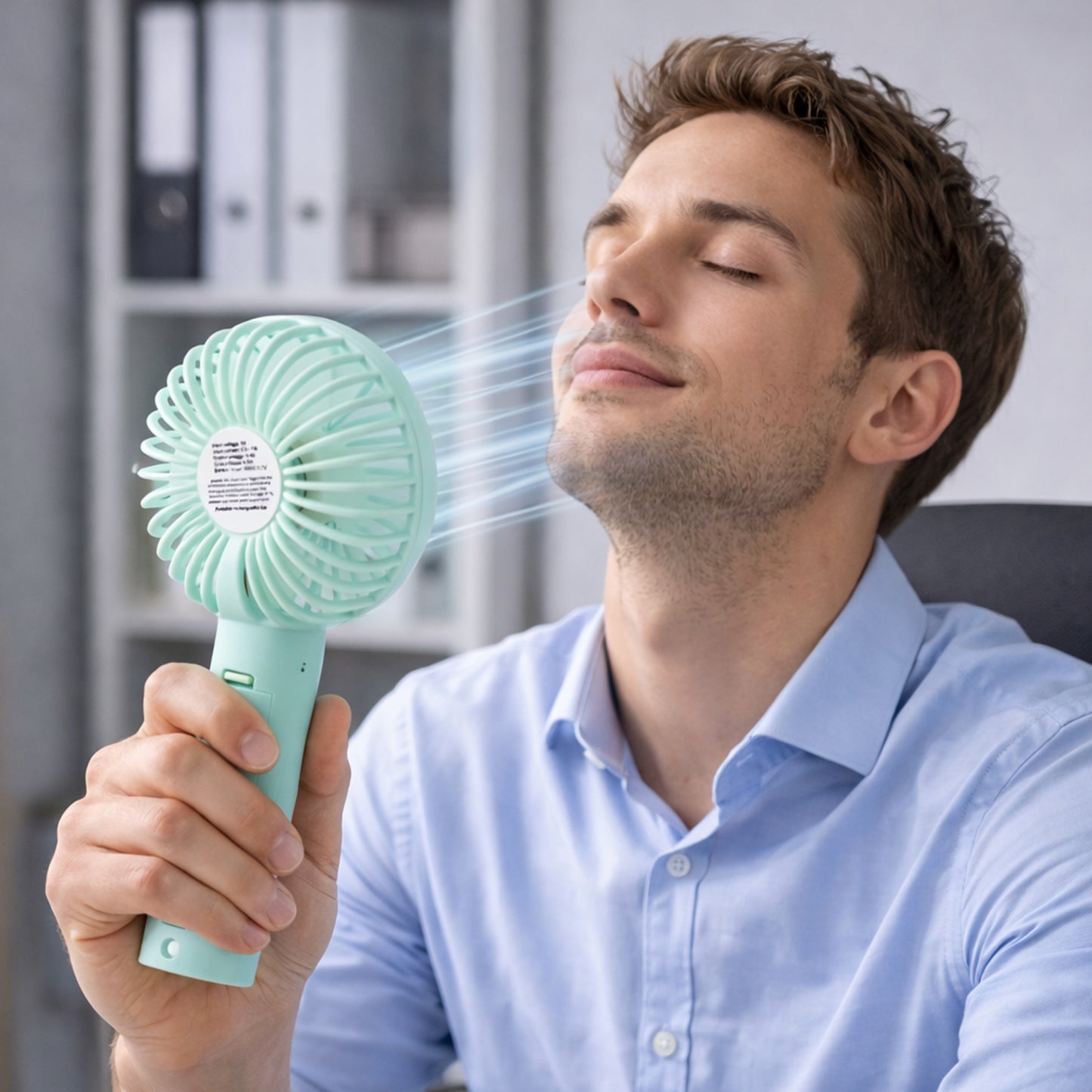 Portable Handheld Fan (Battery Include)