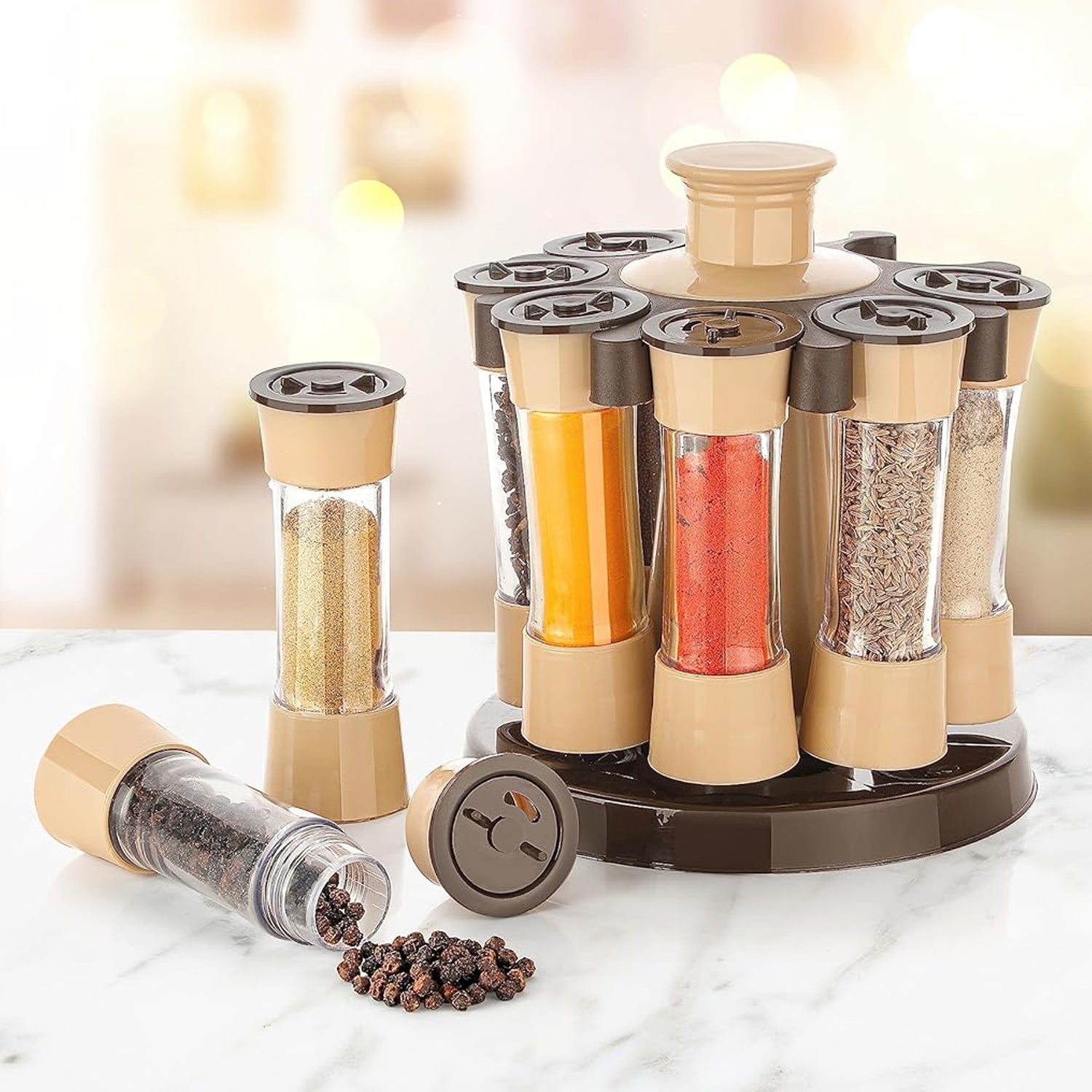 Kitchenart Auto Measure Spice Rack Kitchen Art Select-A-Spice Auto
