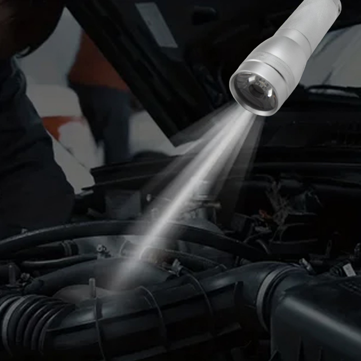 पोर्टेबल मिनी टॉर्च / फ्लैशलाइट LED शक्तिशाली हाई लुमेन पेन लाइट ले जाने में आसान, इमरजेंसी के लिए पोर्टेबल पॉकेट कॉम्पैक्ट टॉर्च 3 बैटरी संचालित (बैटरी शामिल नहीं / 1 पीसी)