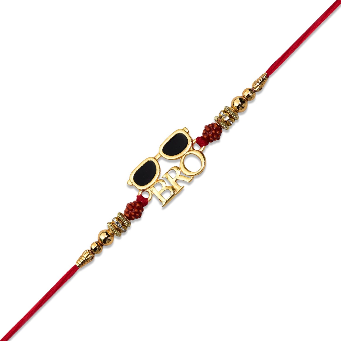 Raksha Bandhan Gift Combo for Brother – 3 Designer Rakhis, Mini Fragrance Set & Car Phone Holder