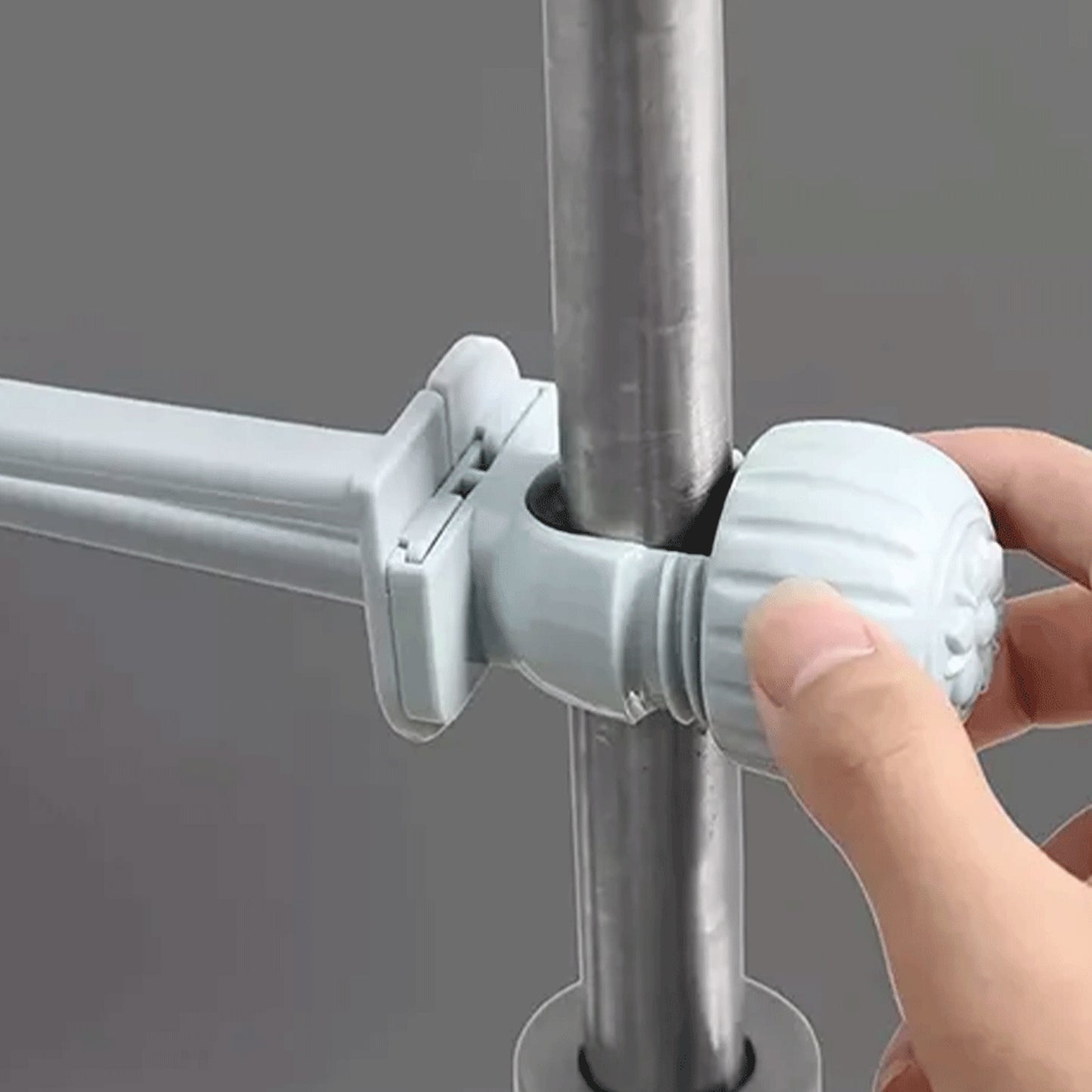 Adjustable clamp holder for towels and sponges
