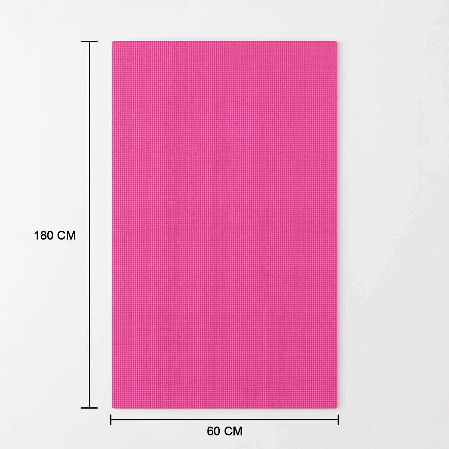 Yoga Mat Eco-Friendly For Fitness Exercise Workout Gym with Non-Slip (180x60xcm) Color may very