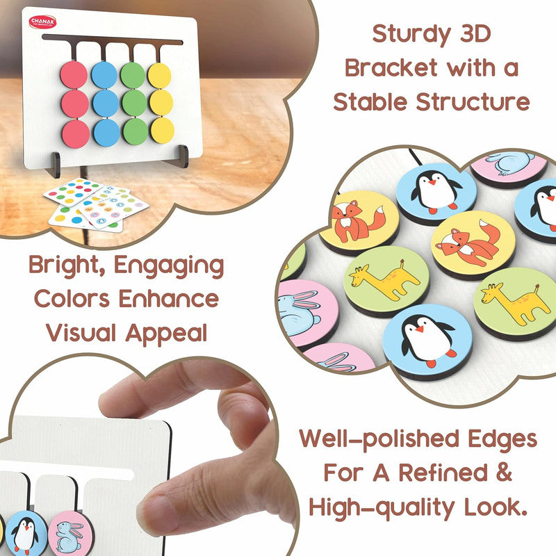 Alphabet Puzzle for Kids | Tracing & Learning Board with Animal Illustrations