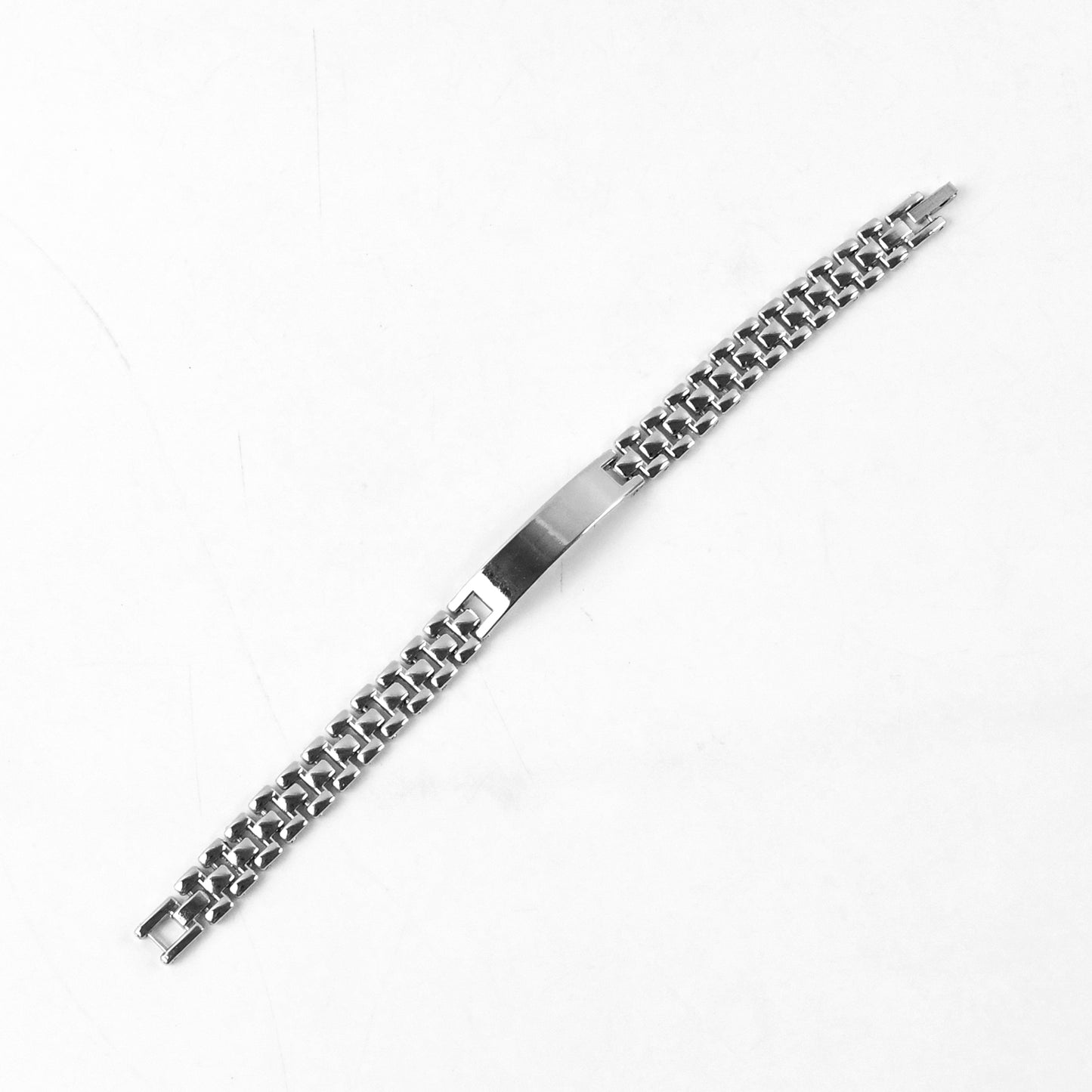 Customized / Personalized Stainless Steel Rakhi Bracelet for Men (1 Pc)
