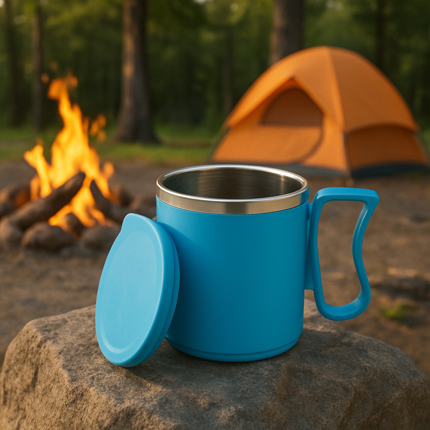 300ml स्टेनलेस स्टील मग: इंसुलेटेड, लीकप्रूफ ढक्कन, गर्म/ठंडा पेय (मिश्रित रंग)