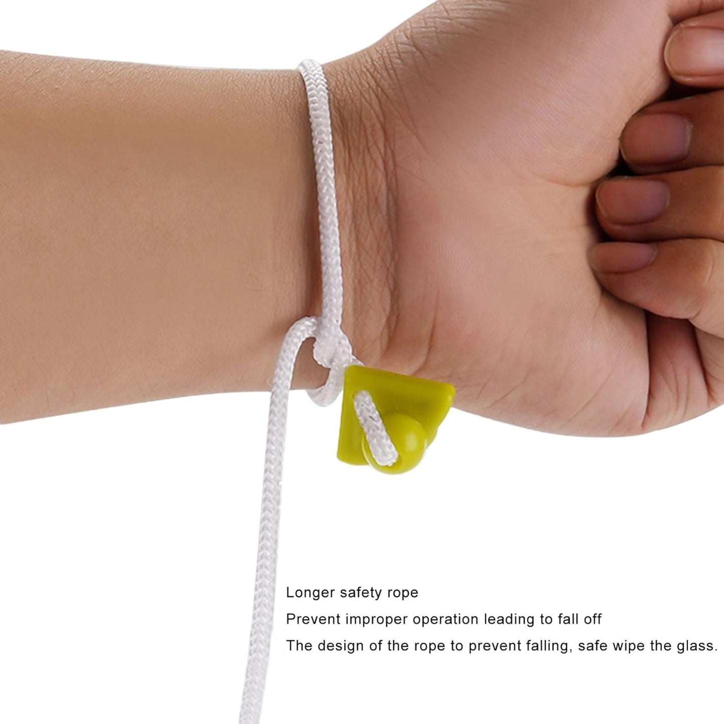 4976 ડબલ ફેસ ગ્લાસ ક્લીનર વિન્ડો સ્ક્વિજી, મેગ્નેટિક વિન્ડો ધોવાનું સાધન.