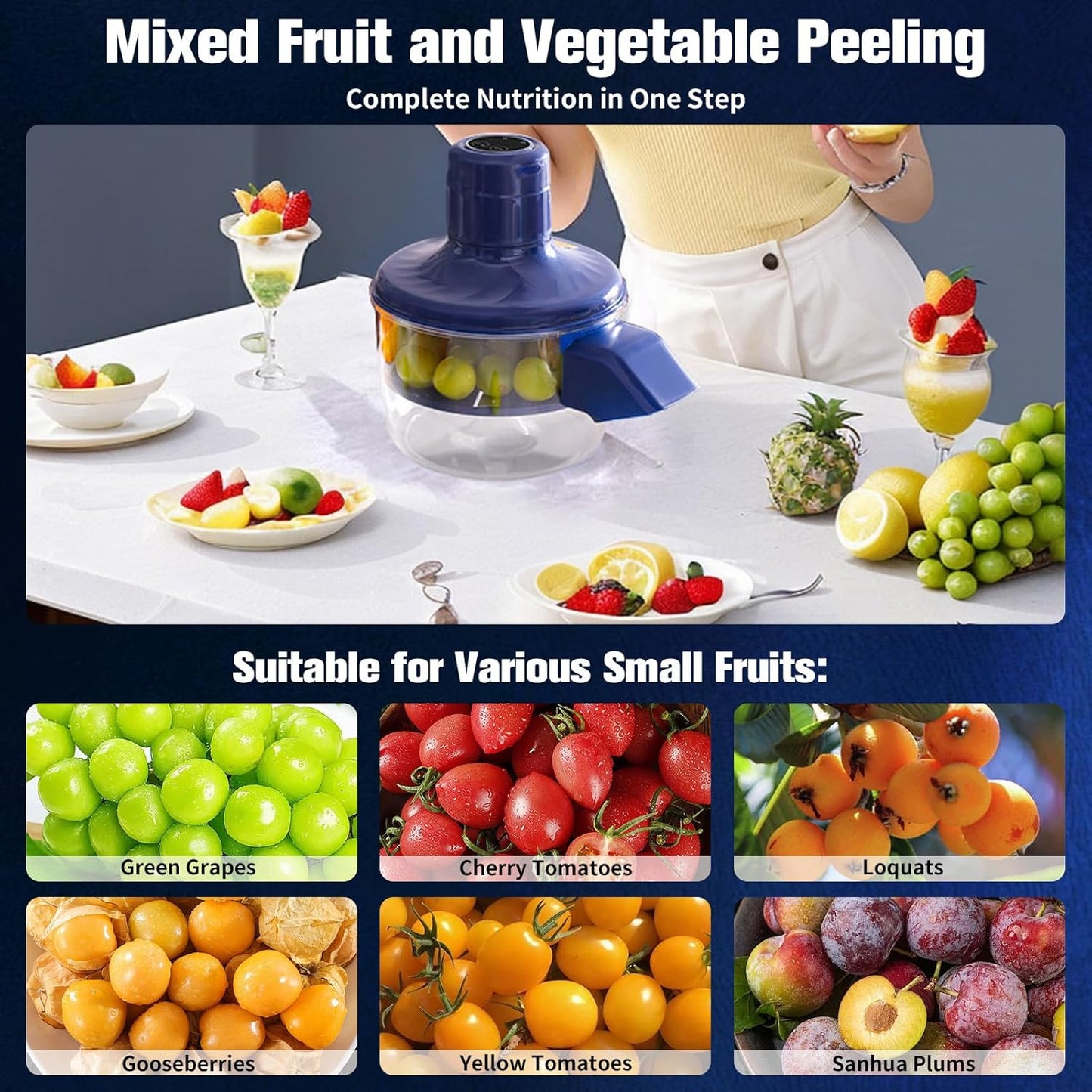Multi-Purpose Fruit and Vegetable Peeler Set (1 Set)