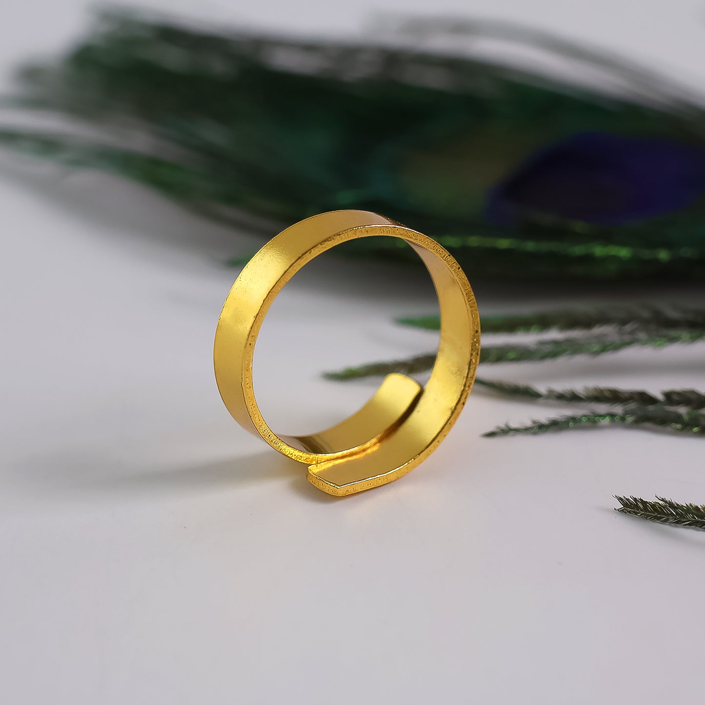 Personalized Engraved Gold Ring