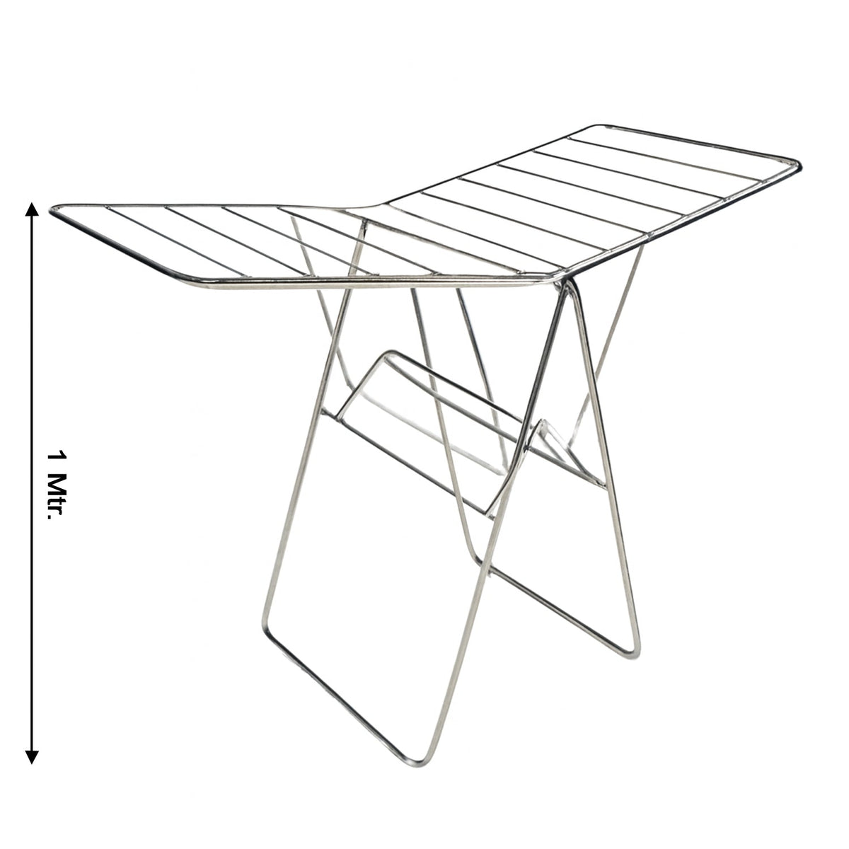 Cloth Drying Stand – Heavy Duty Foldable Stainless Steel Laundry Rack