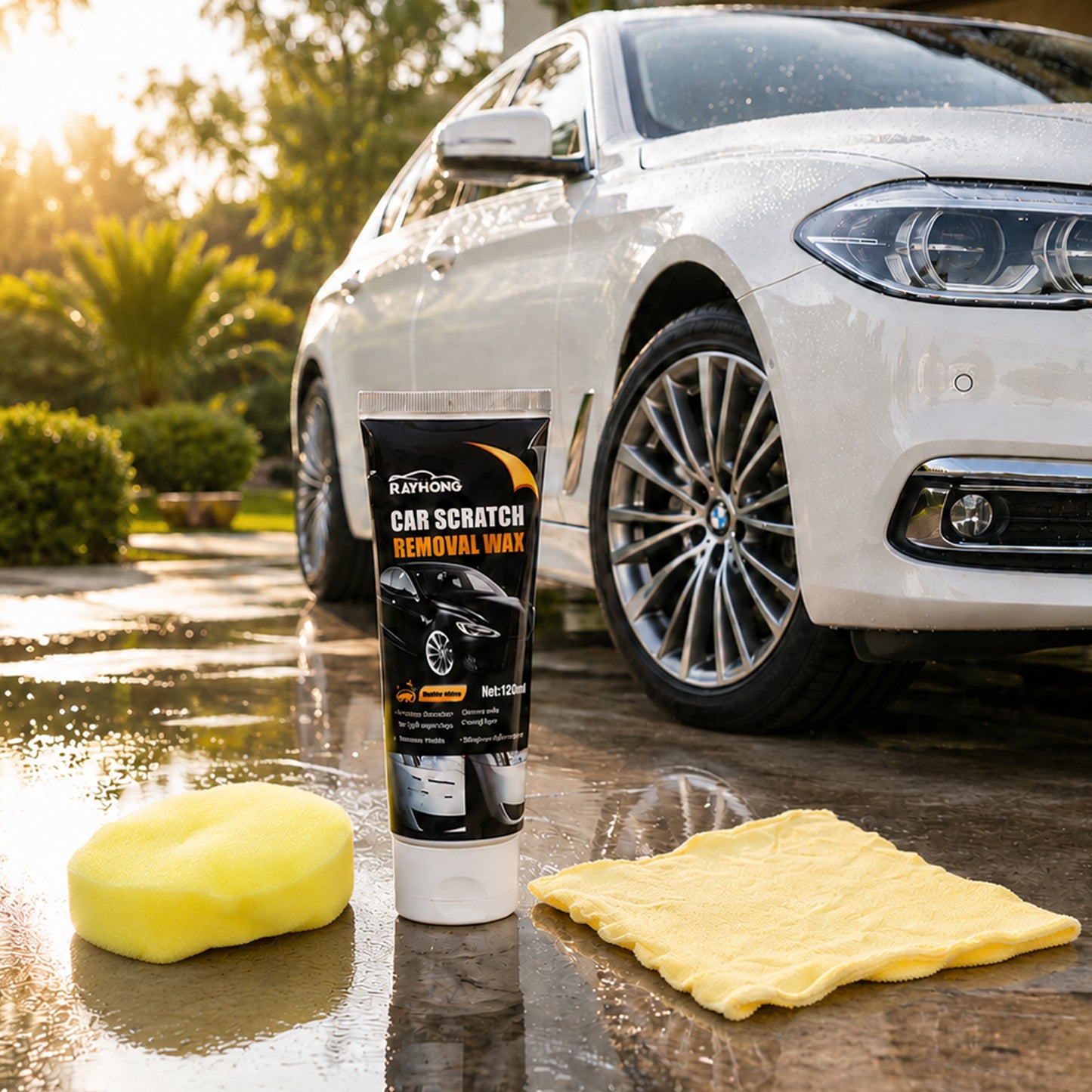 Car Scratch Removal Wax – Restore Shine & Remove Scratches 120ml