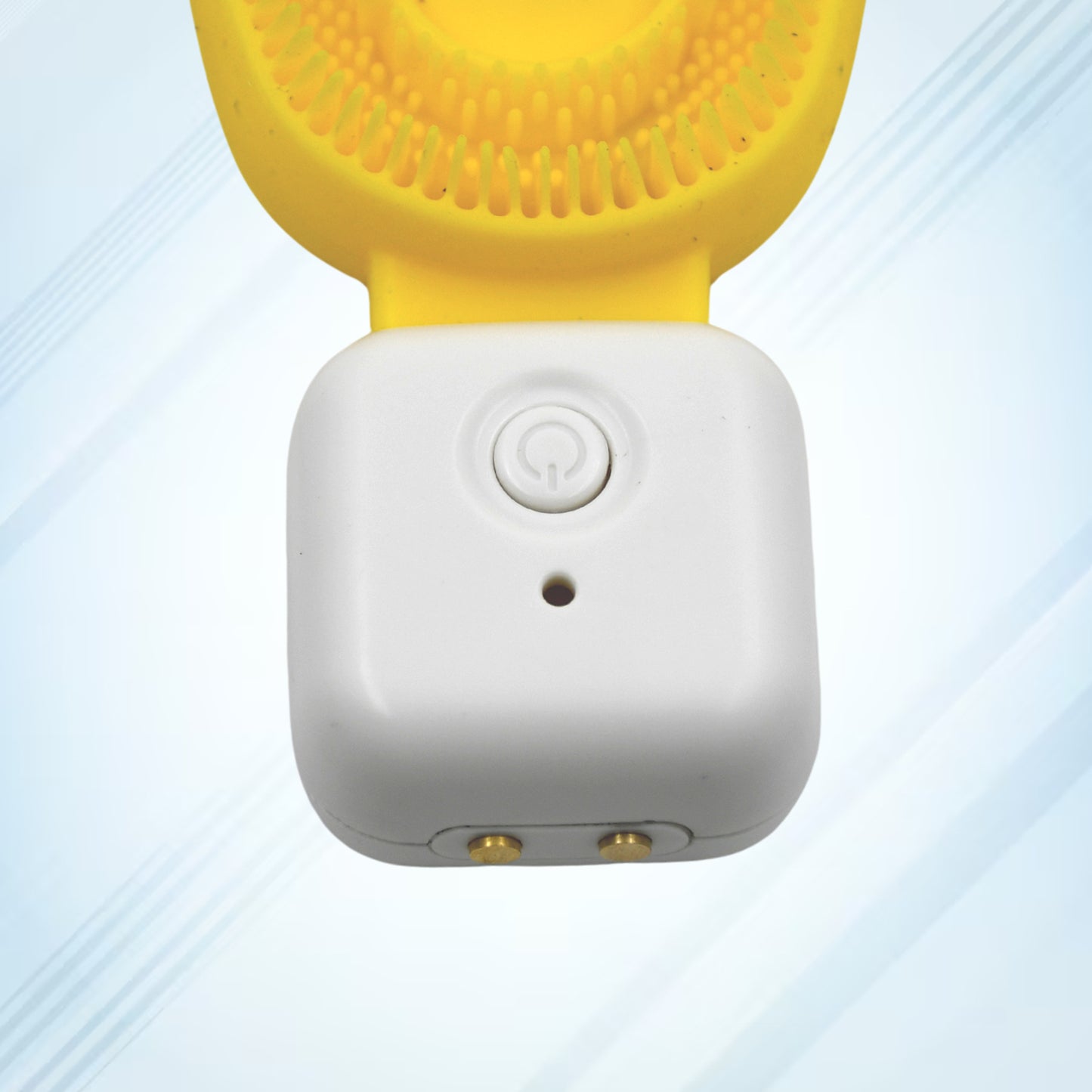 अल्ट्रासोनिक इलेक्ट्रिक टूथब्रश यू आकार का स्वचालित टूथब्रश दांतों को सफ़ेद करने के लिए रिचार्जेबल, वाटरप्रूफ ट्रेनिंग टूथब्रश बच्चों के लिए (1 पीस)