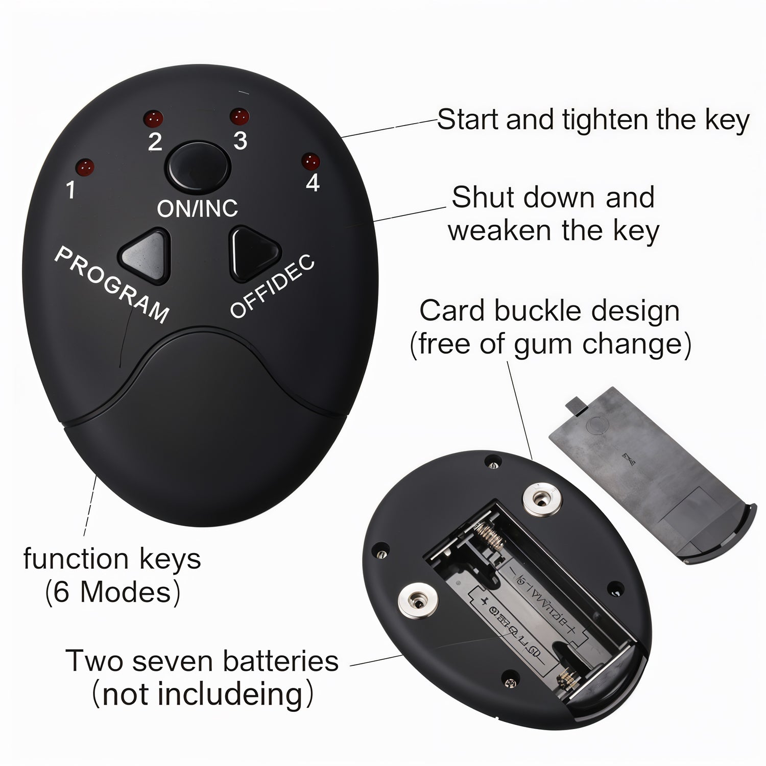 6 पैक एब्स उत्तेजक वायरलेस पेट और मांसपेशियों व्यायाम प्रशिक्षण डिवाइस बॉडी मसाजर/6 पैक एब्स उत्तेजक चार्जिंग बैटरी/मार्ट फिटनेस एब्स मेकर/व्यायाम प्रशिक्षण डिवाइस