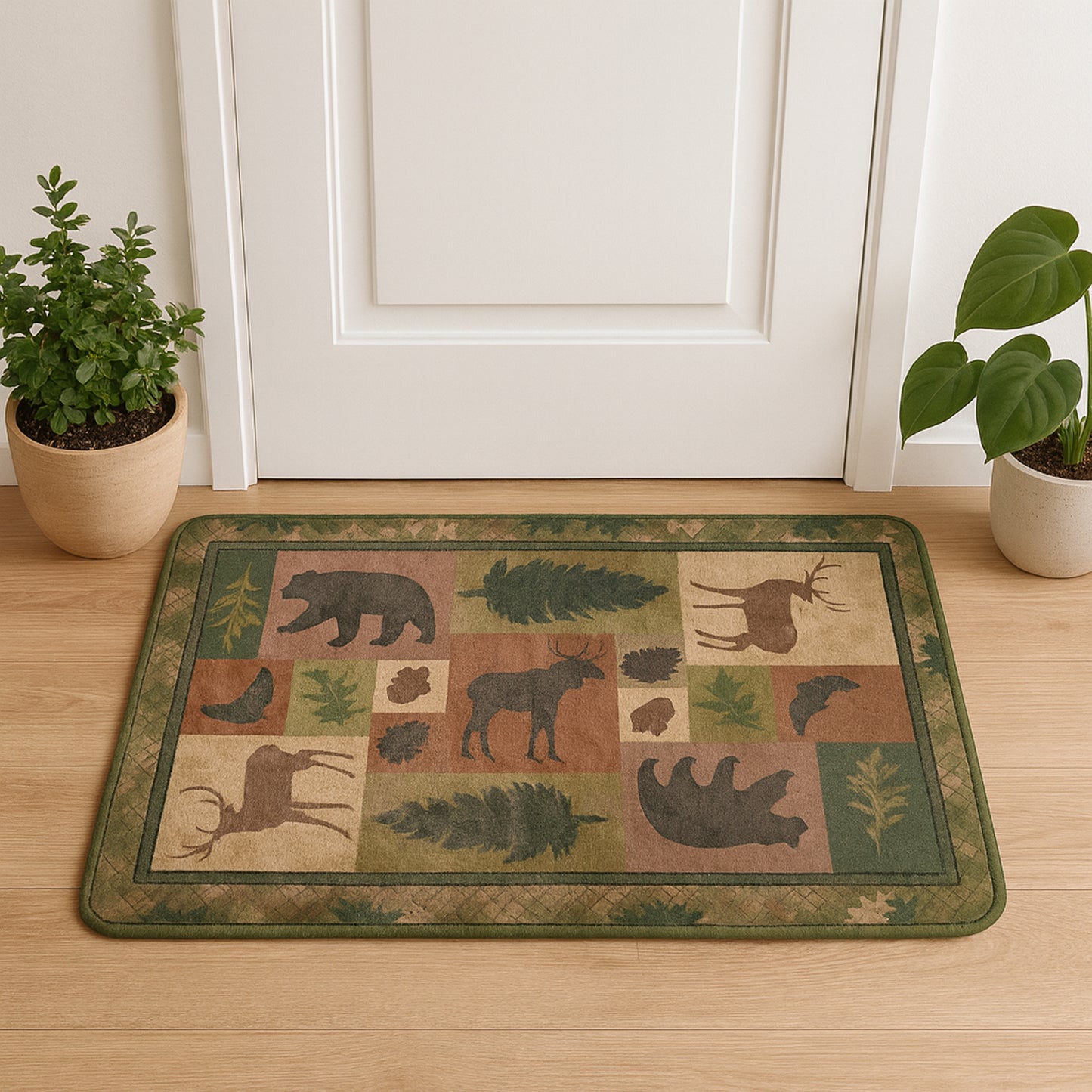 Premium Soft Anti-Slip Floor Mat - (1 Pc / 80x50 Cm)