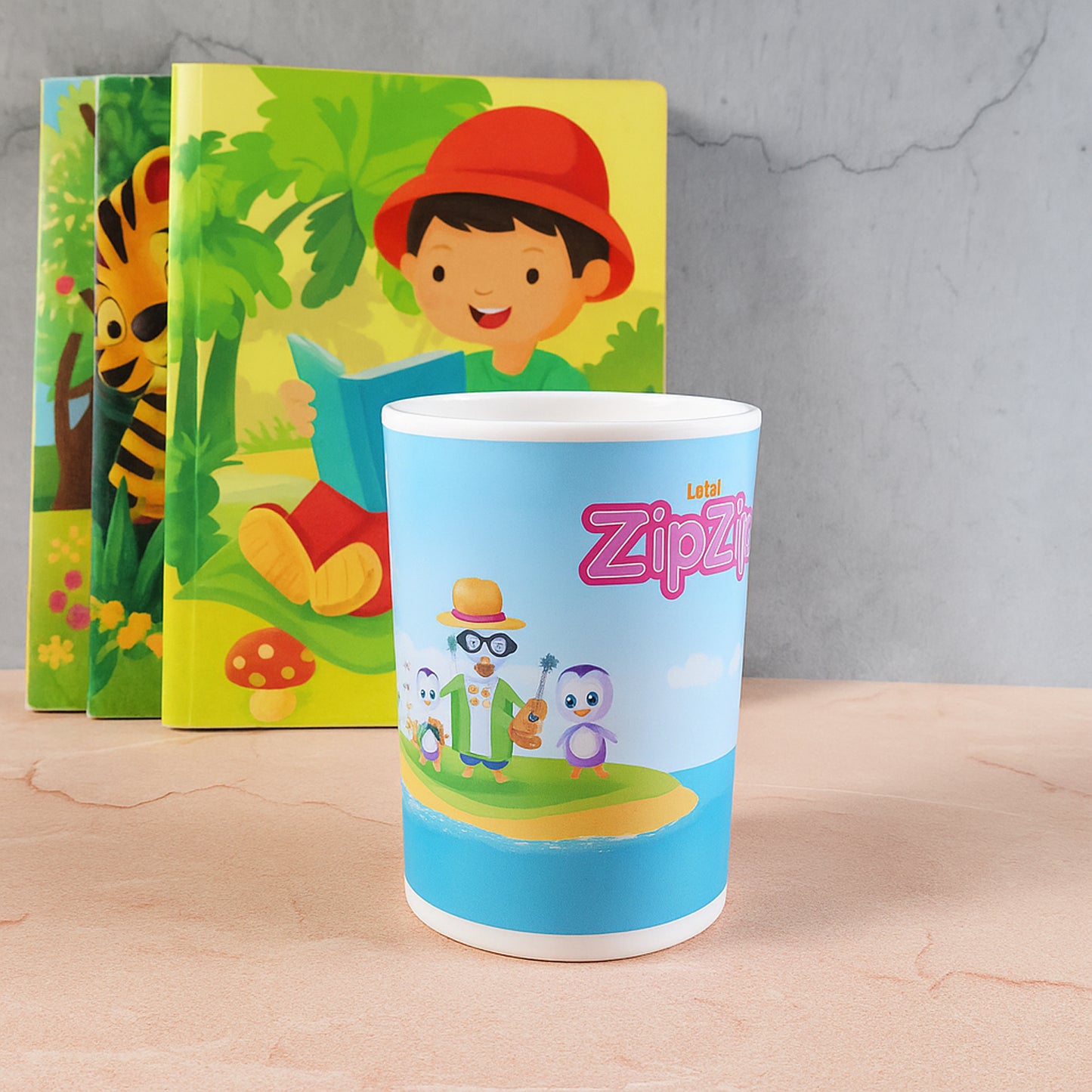 Cute Cartoon Melamine Drinking Glass (Approx 250ML / 1 Pc)