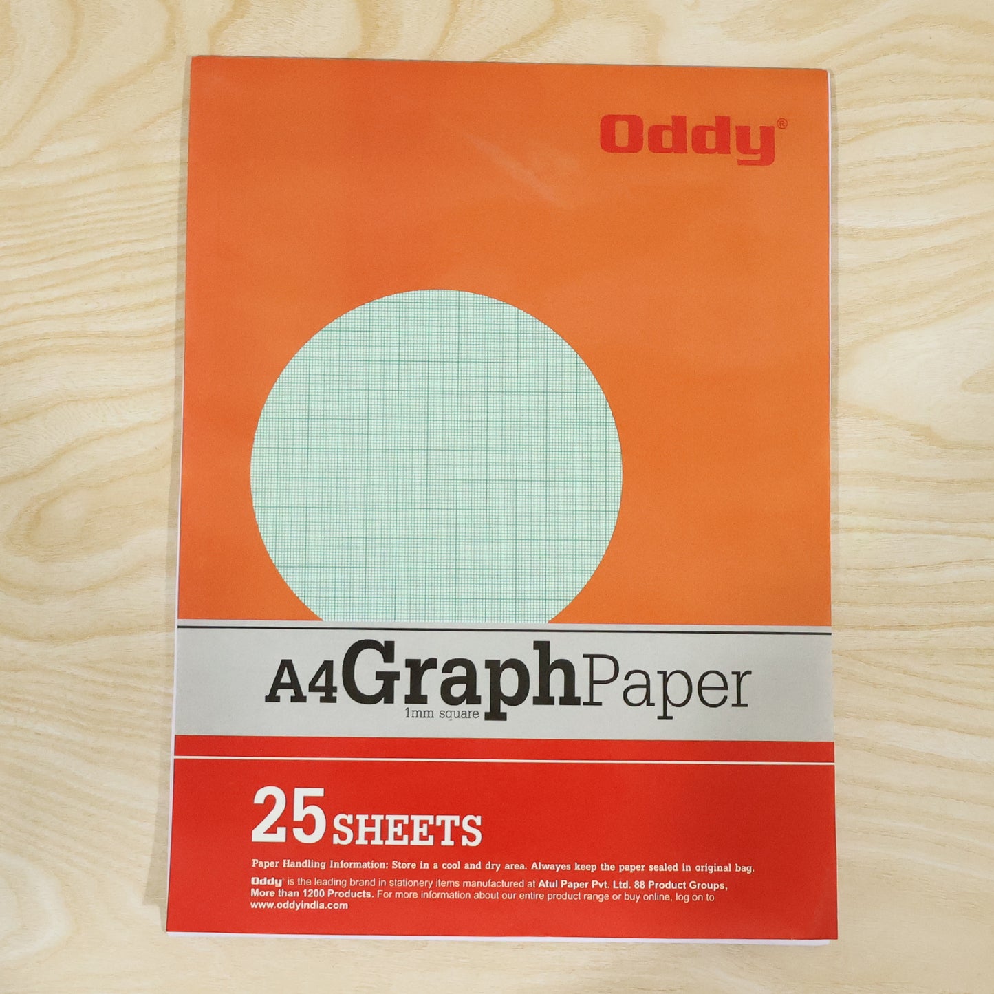 Oddy A4 Graph Paper Product Shot 2