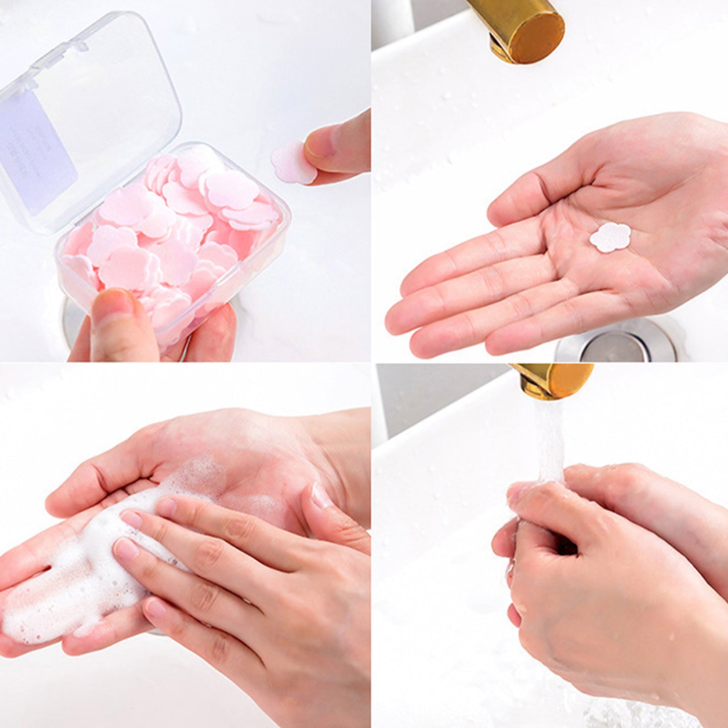 Travel Paper Soap Sheets - (1 Packet)