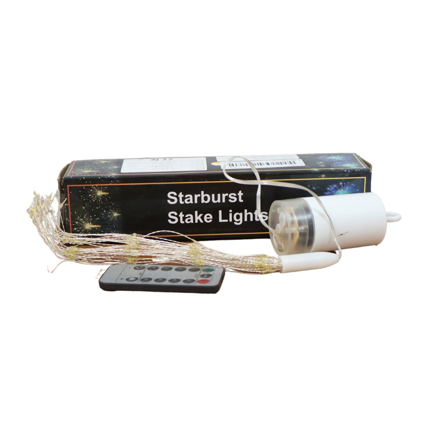 Remote LED starburst ceiling light