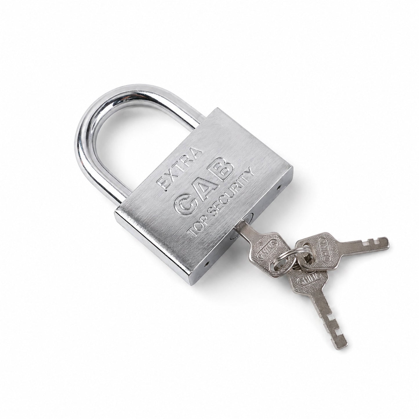 Heavy Steel Premium Square Padlock 70mm with 3 Keys Hardened Shackle for Doors