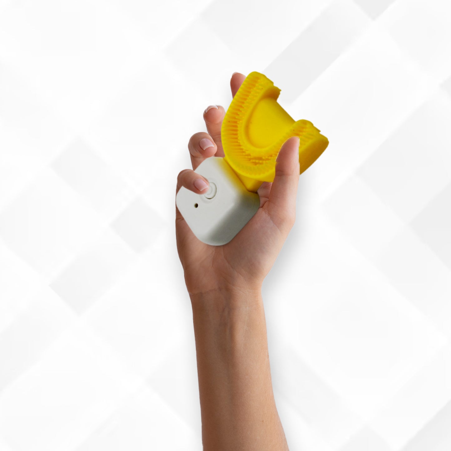 अल्ट्रासोनिक इलेक्ट्रिक टूथब्रश यू आकार का स्वचालित टूथब्रश दांतों को सफ़ेद करने के लिए रिचार्जेबल, वाटरप्रूफ ट्रेनिंग टूथब्रश बच्चों के लिए (1 पीस)