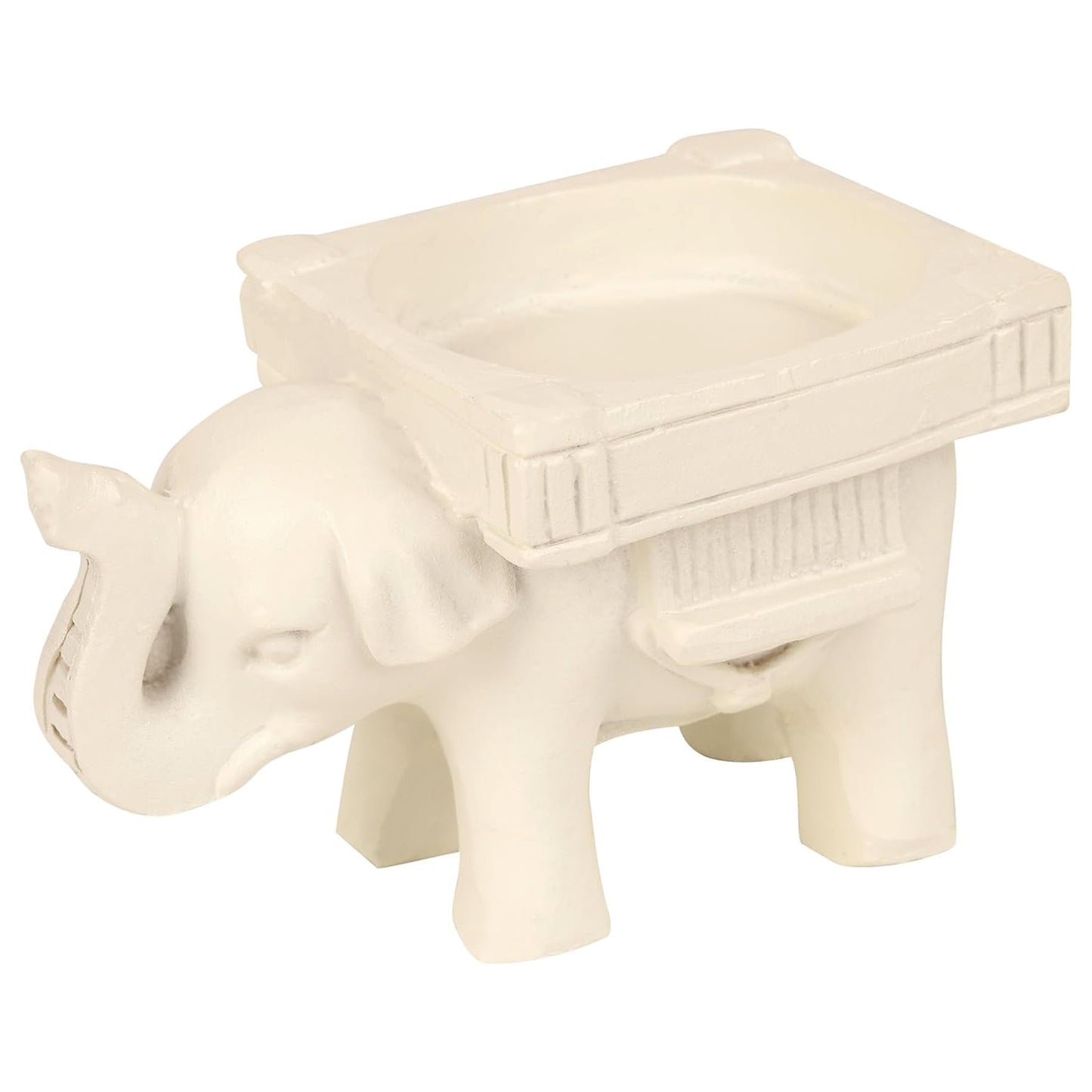 Sculpted Elephant Tealight Lamp