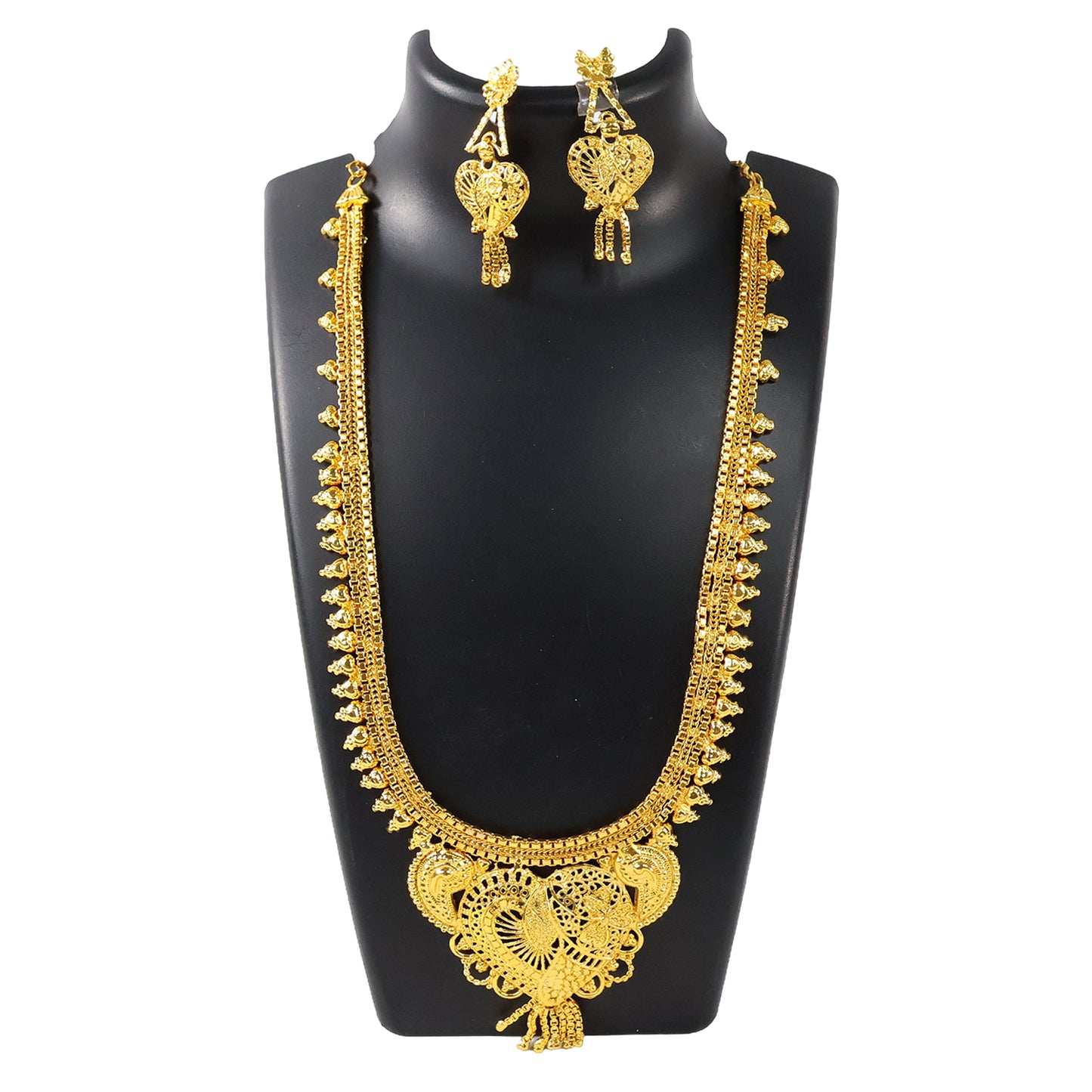 Beautiful Necklace With Matching Earrings Set Of 2 Piece
