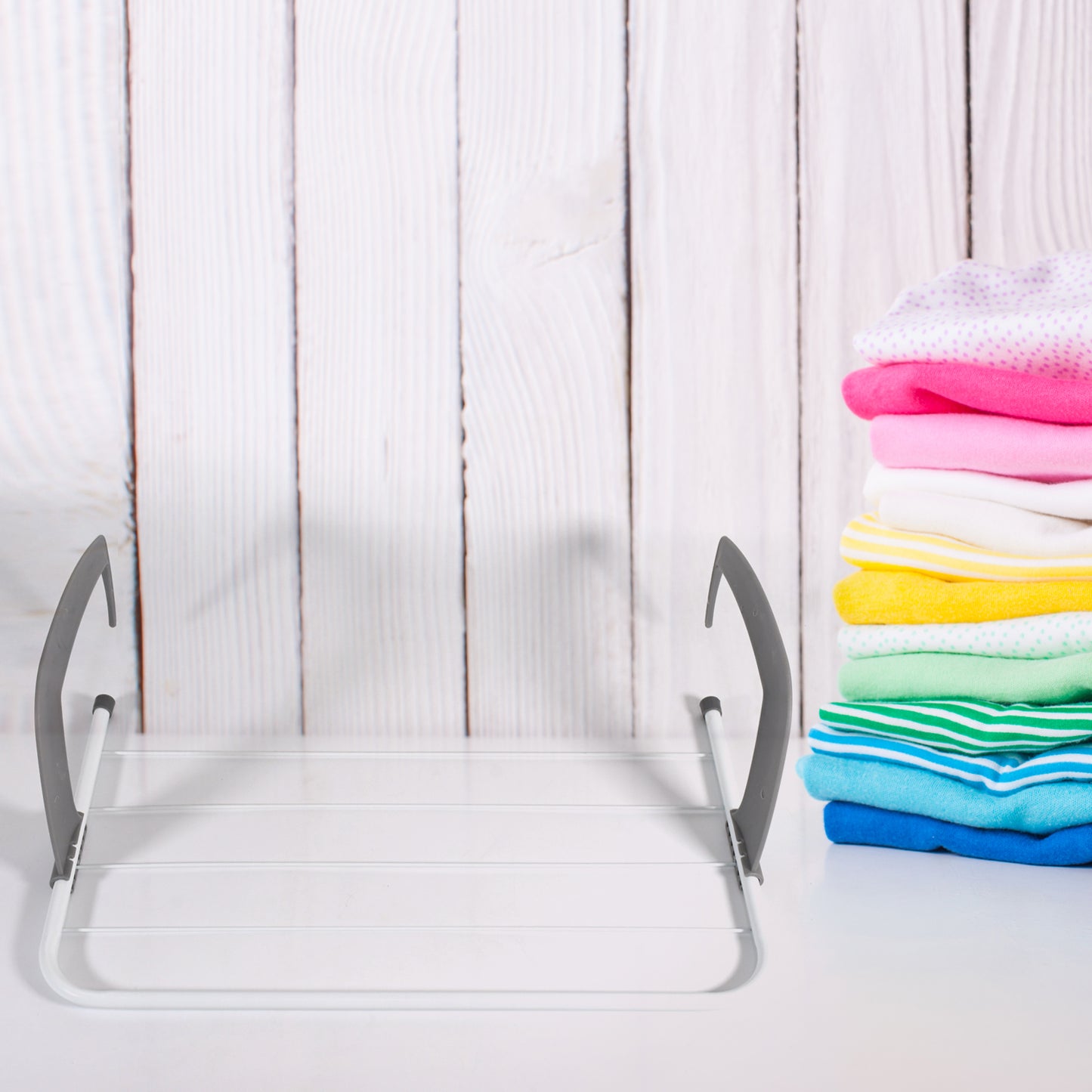 धातु स्टील फोल्डिंग सुखाने रैक कपड़े बालकनी कपड़े धोने के लिए हैंगर छोटे कपड़े सुखाने के लिए हैंगर धातु कपड़े सुखाने स्टैंड, मोजे और संयंत्र भंडारण धारक आउटडोर / इनडोर कपड़े-तौलिया सुखाने रैक दरवाजे बाथरूम पर लटका