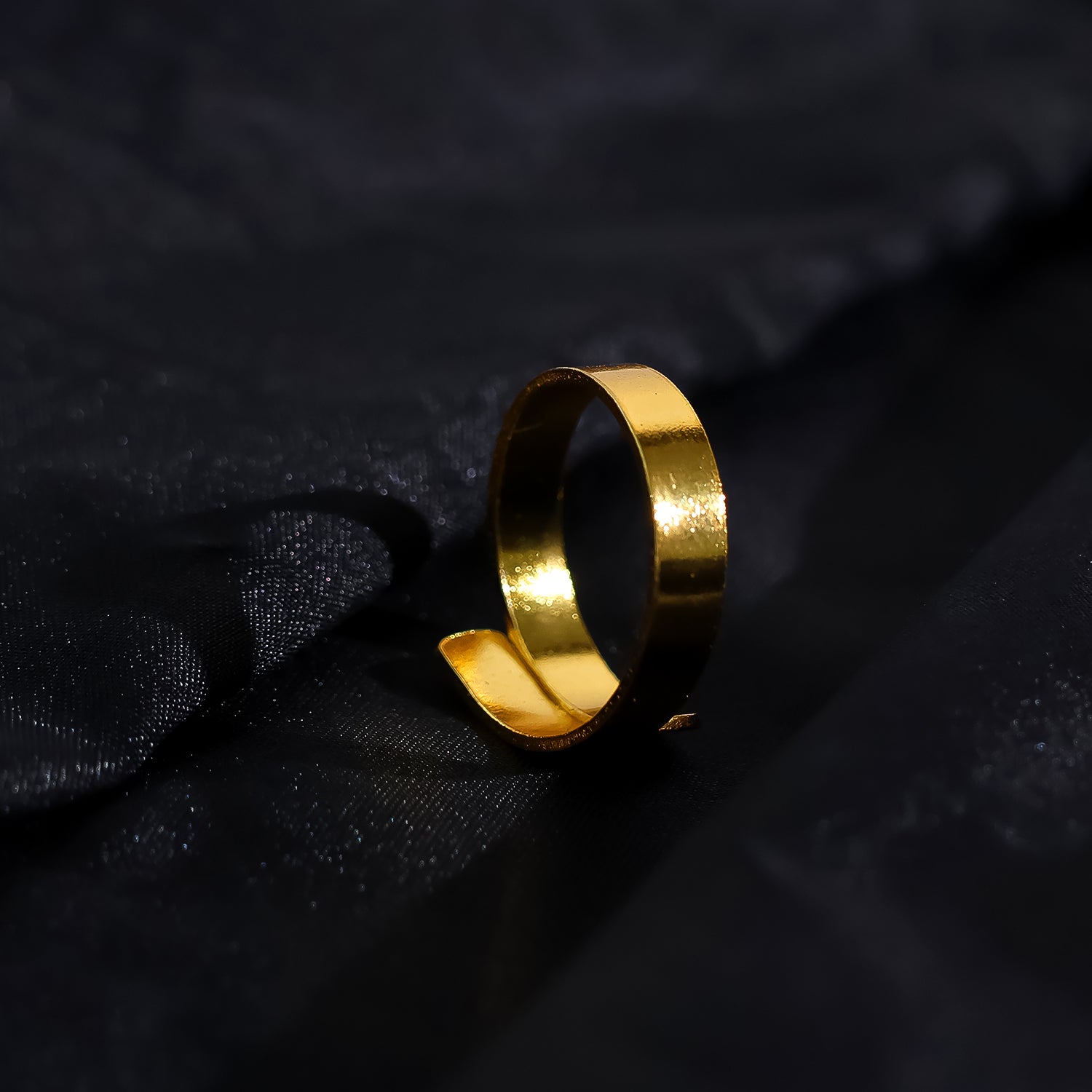 Personalized Engraved Gold Ring