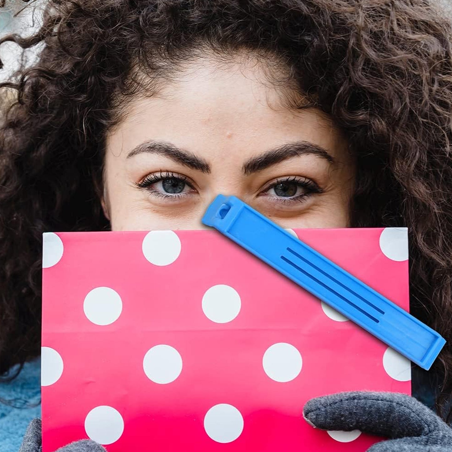 भोजन, स्नैक पाउच बैग क्लिप सीलर घर के रसोई घर के लिए भोजन को ताजा रखने के लिए | प्लास्टिक कैम्पिंग स्नैक एयर टाइट सील बैग क्लिप | पैकेट वैक्यूम सीलर क्लिप | (18 पीस सेट)