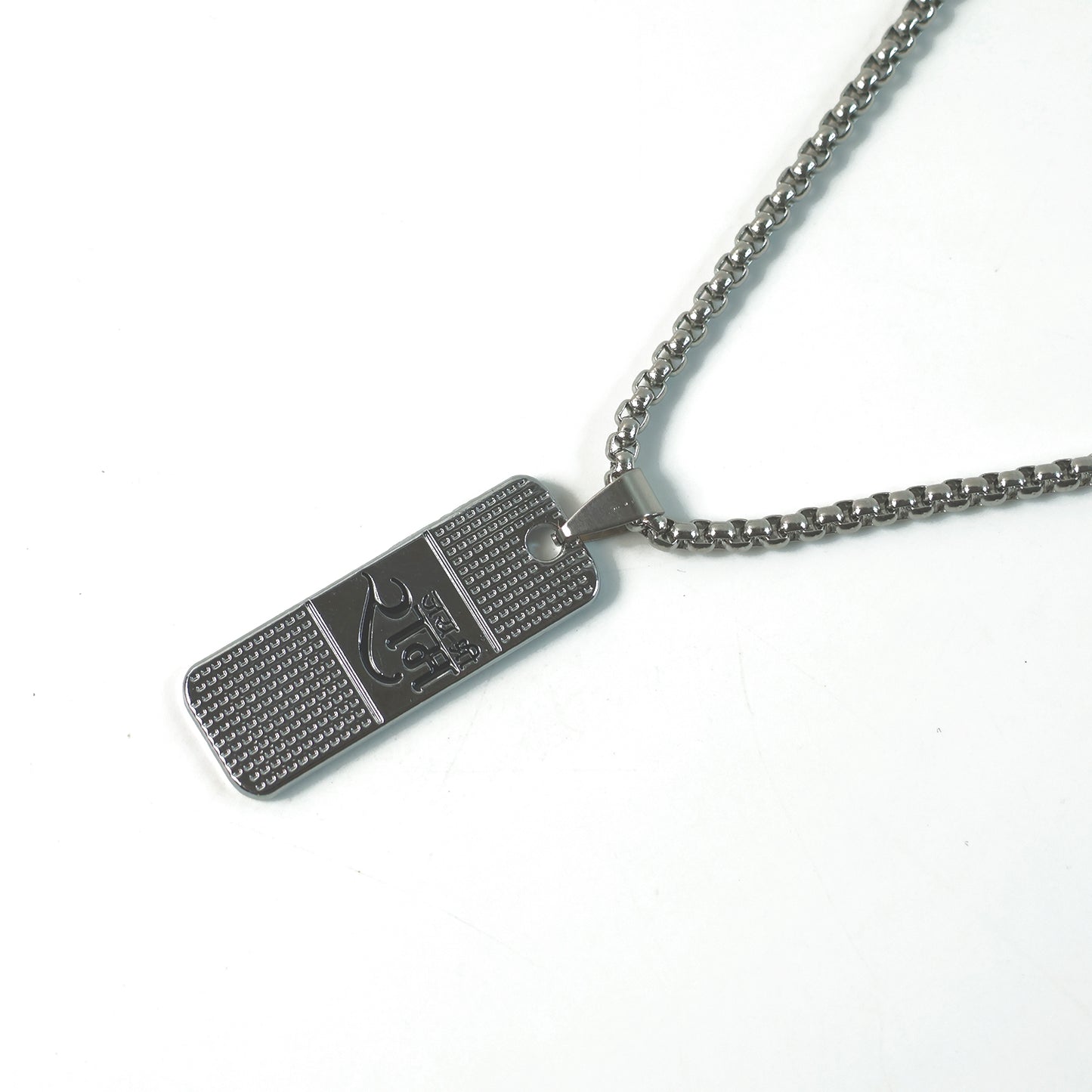 Silver Plated Ram Pendant With Chain For Men And Women 1 Pc