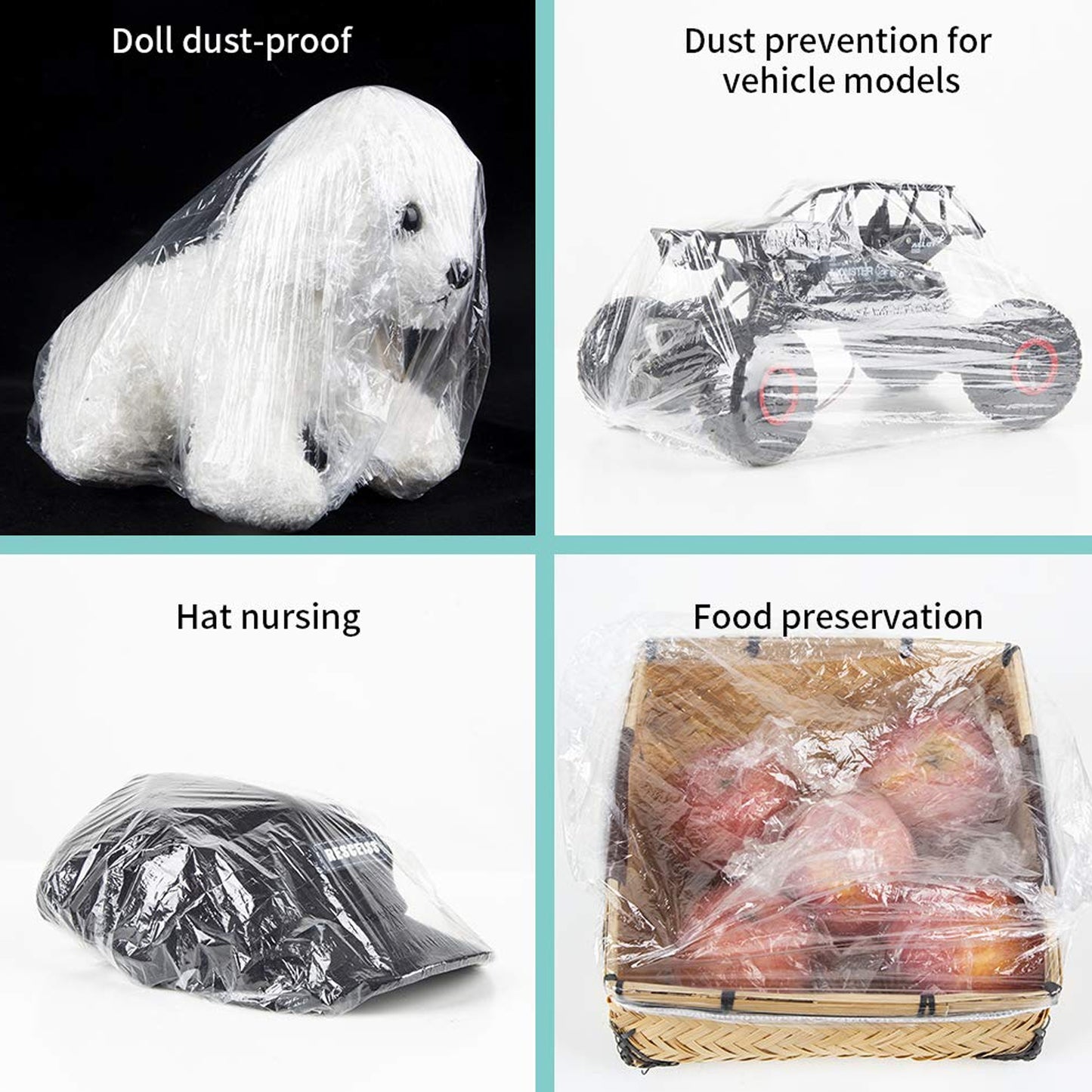 महिलाओं के लिए डिस्पोजेबल शावर कैप्स, बड़े, मोटे, वाटरप्रूफ और व्यक्तिगत रूप से लपेटे हुए, होटल और स्पा, हेयर सैलून, घरेलू उपयोग, पोर्टेबल यात्रा के लिए प्लास्टिक इलास्टिक हेयर बाथ कैप्स (1 पीस | 10 पीस)