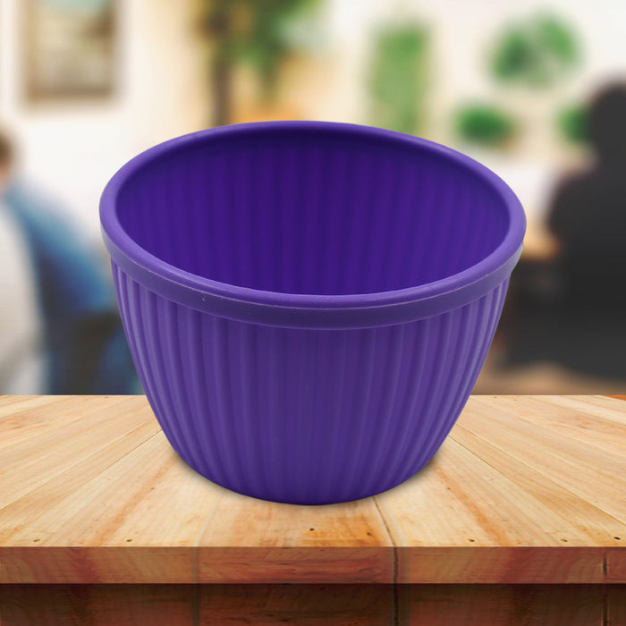 5720 Plastic Round Noodles Maggie Bowl, Soup Bowls for Easy Perfect Breakfast Cereals, Fruits, Beverages, Essentials, Salad, Pasta, Snack Bowl, Microwave Safe, Dishwasher Safe (1 Pc)