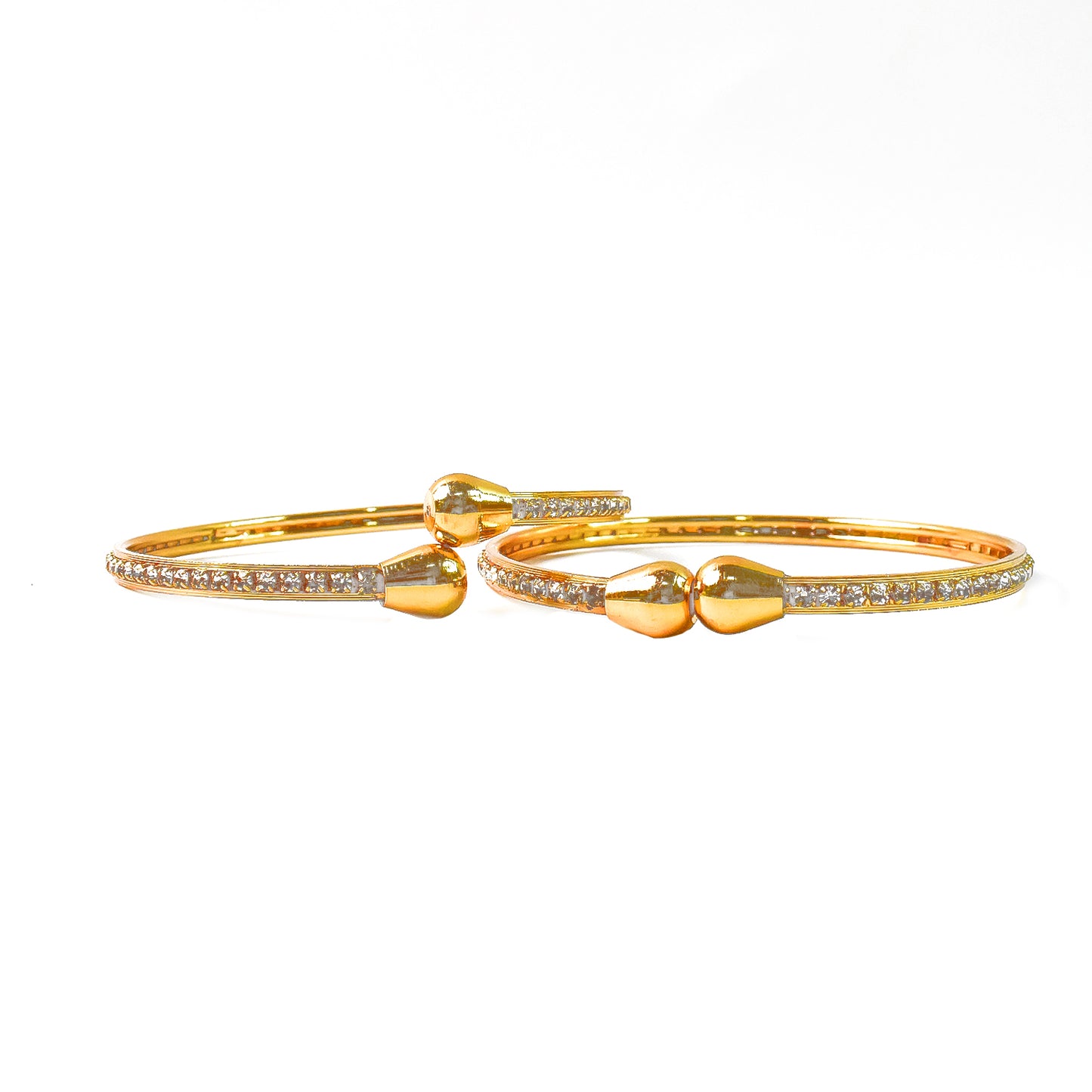 Premium Golden Bangles (1 Pair)