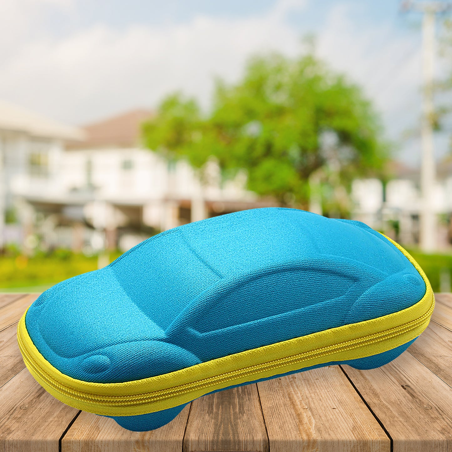 कार्टून कार आकार धूप का चश्मा बॉक्स पोर्टेबल चश्मा केस फैशन प्यारा धूप का चश्मा केस बच्चों के चश्मे बॉक्स बच्चों के धूप का चश्मा केस के लिए ब्लाइंड बॉक्स (1 पीसी)