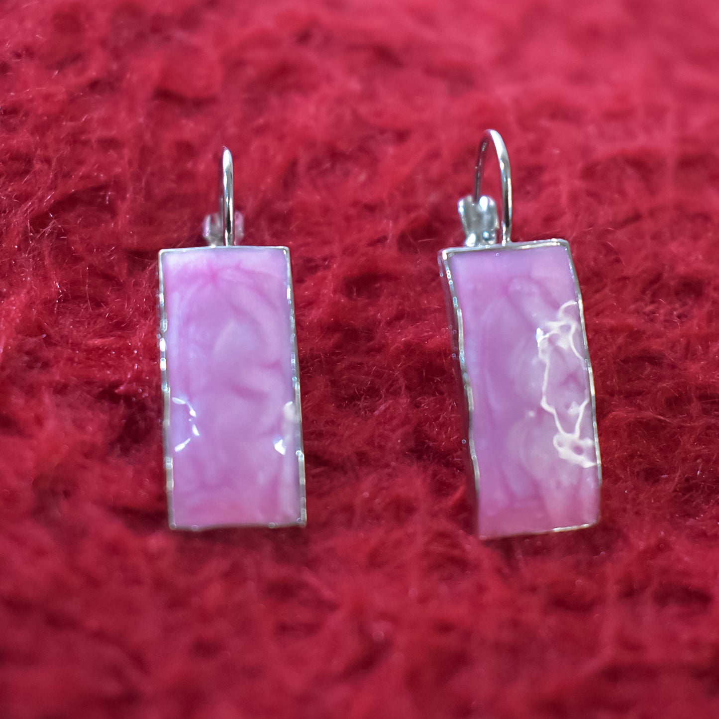 Pink Dazzle Lightweight Korean Style Earrings