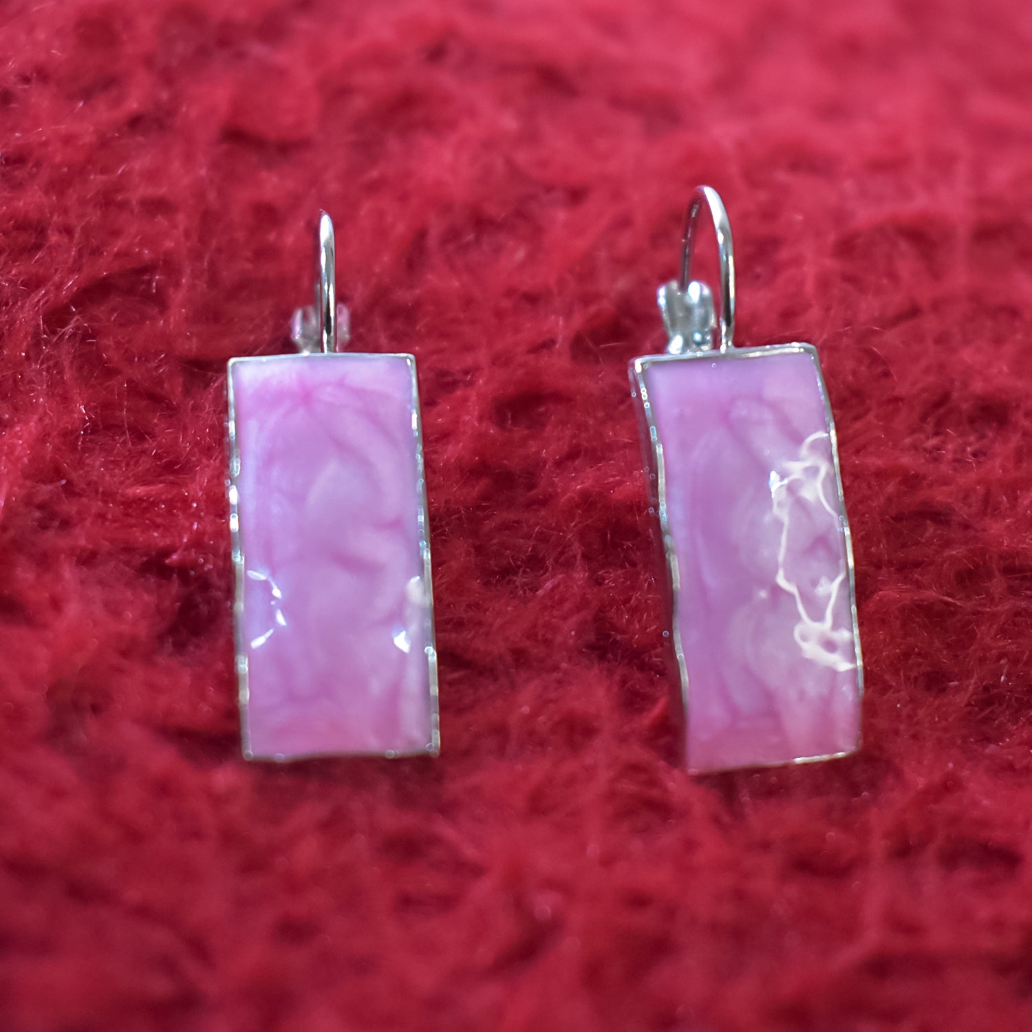 Pink Dazzle Lightweight Korean Style Earrings