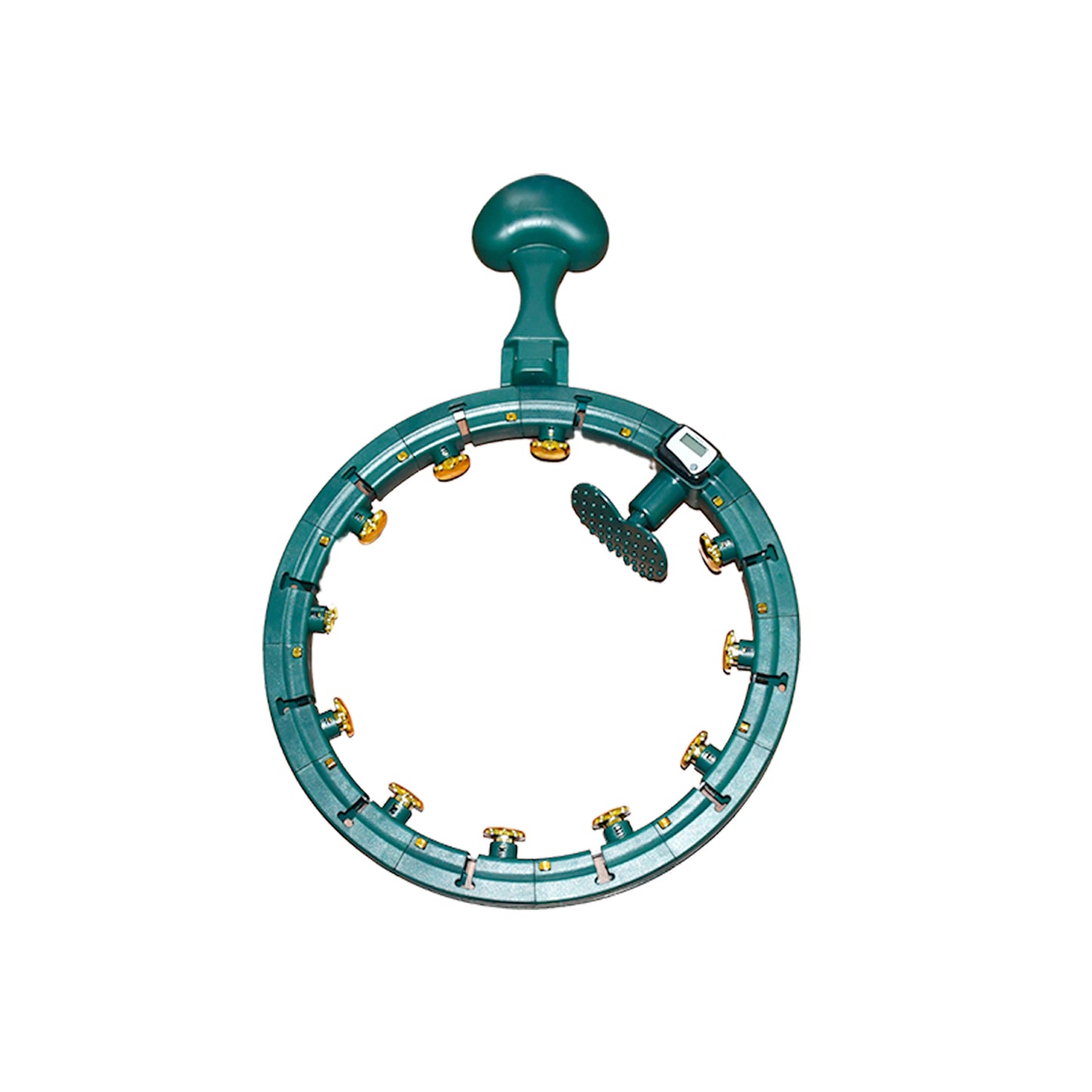 फिटनेस एडजस्टेबल डिटैचेबल फिटनेस हुला हूप रिंग स्मार्ट राउंड काउंट और वजन घटाने वाले जिम उपकरण व्यायाम स्मार्ट हुला हूप्स