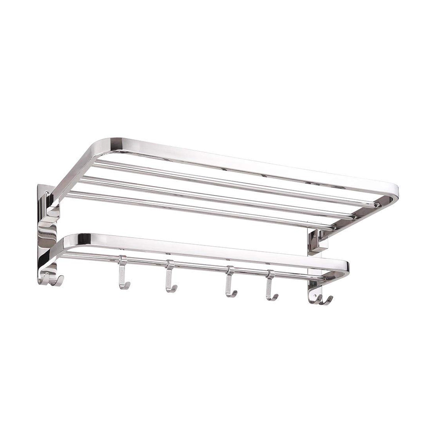 Stainless Steel Folding Towel Stand For Bathroom