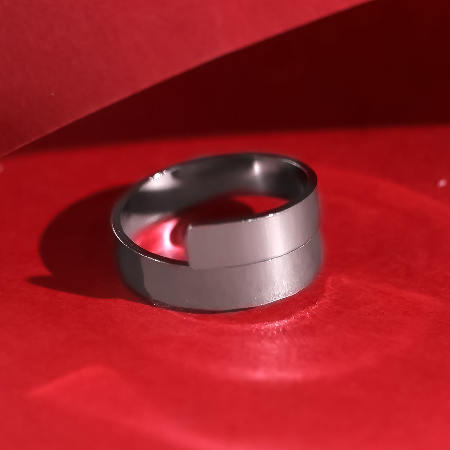 Custom Engraved Titanium Ring