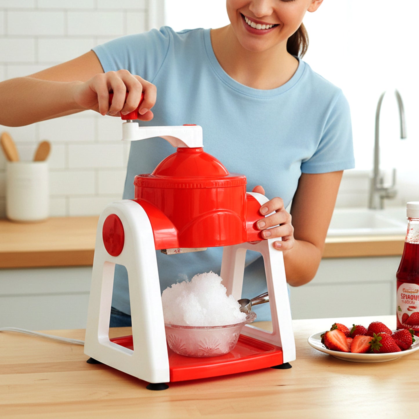 Manual Gola Maker (Red Color)