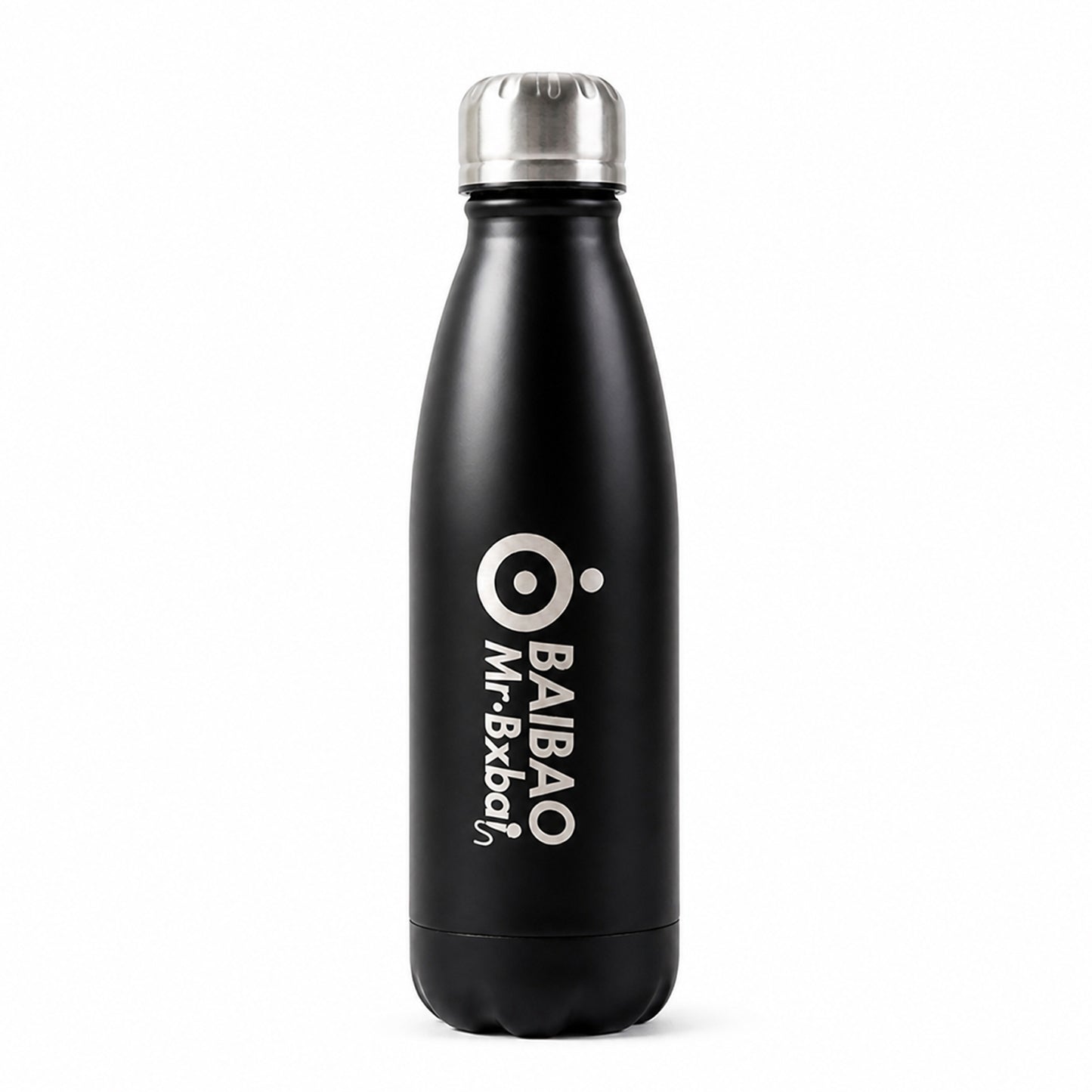 Steel water bottle with sleek design